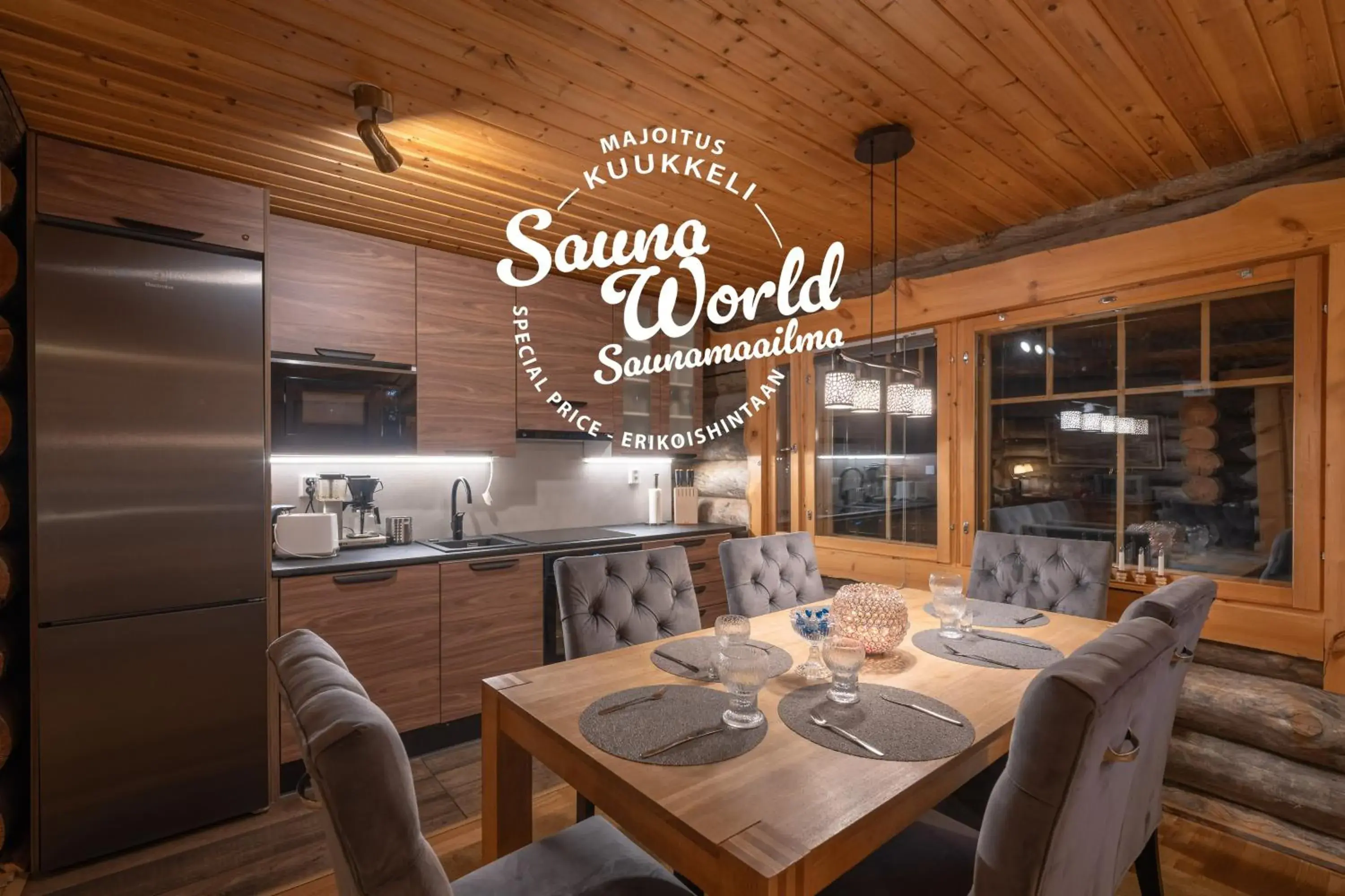 Chalet in Kuukkeli Log Houses Villa Aurora "Pupula" Chalet in Kuukkeli Log Houses Villa Aurora "Pupula"