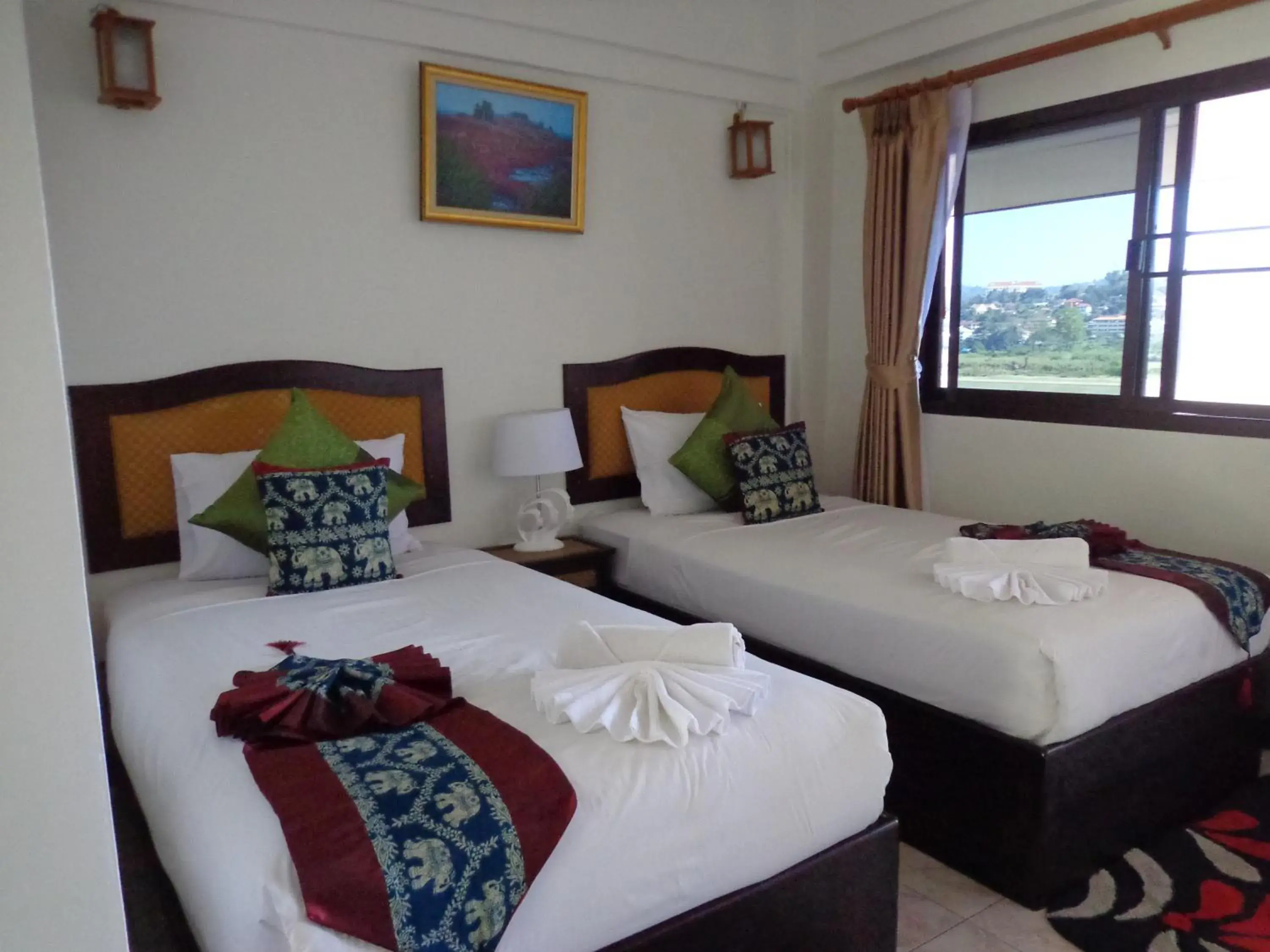 Superior Twin Room with River View in Namkhong Riverside Superior Twin Room with River View in Namkhong Riverside