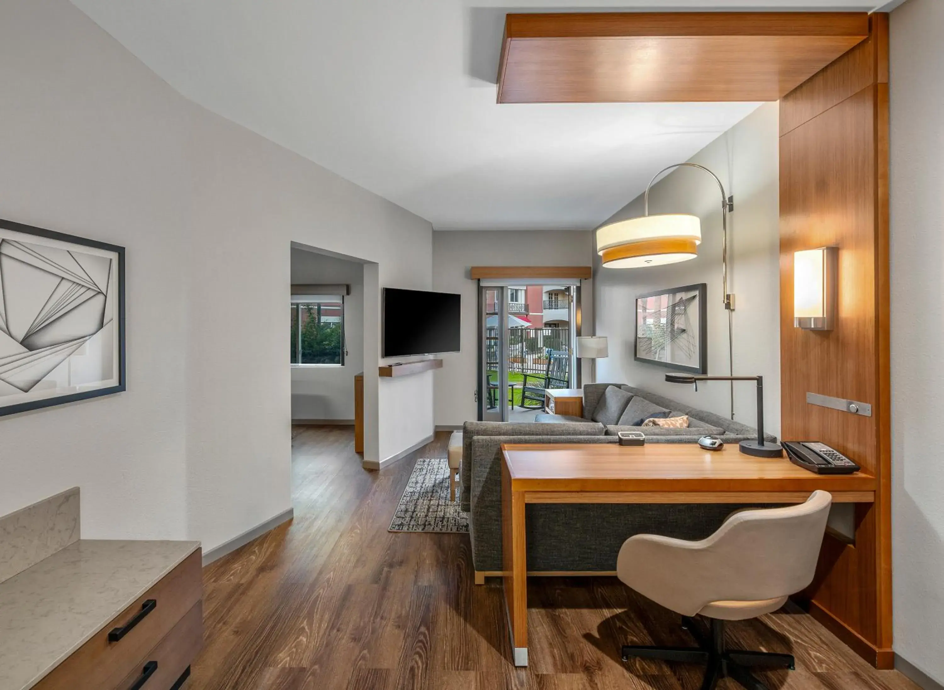 Queen Room with Two Queen Beds and Patio in Hyatt Place Phoenix Chandler - Fashion Center Queen Room with Two Queen Beds and Patio in Hyatt Place Phoenix Chandler - Fashion Center