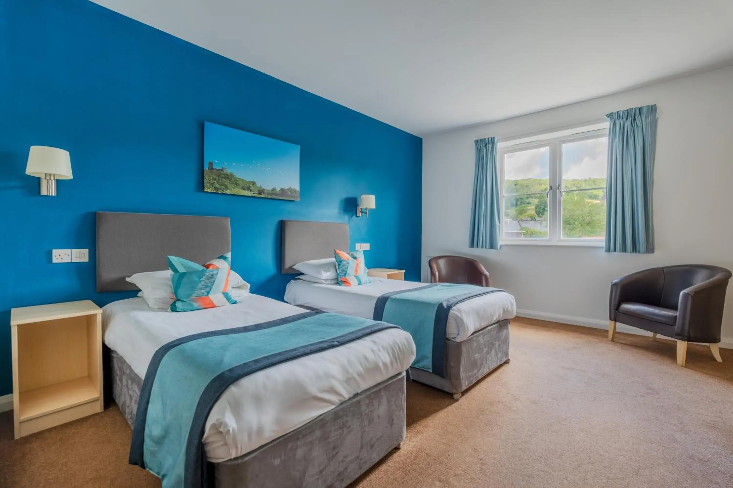 Twin Room in Wookey Hole Hotel Twin Room in Wookey Hole Hotel