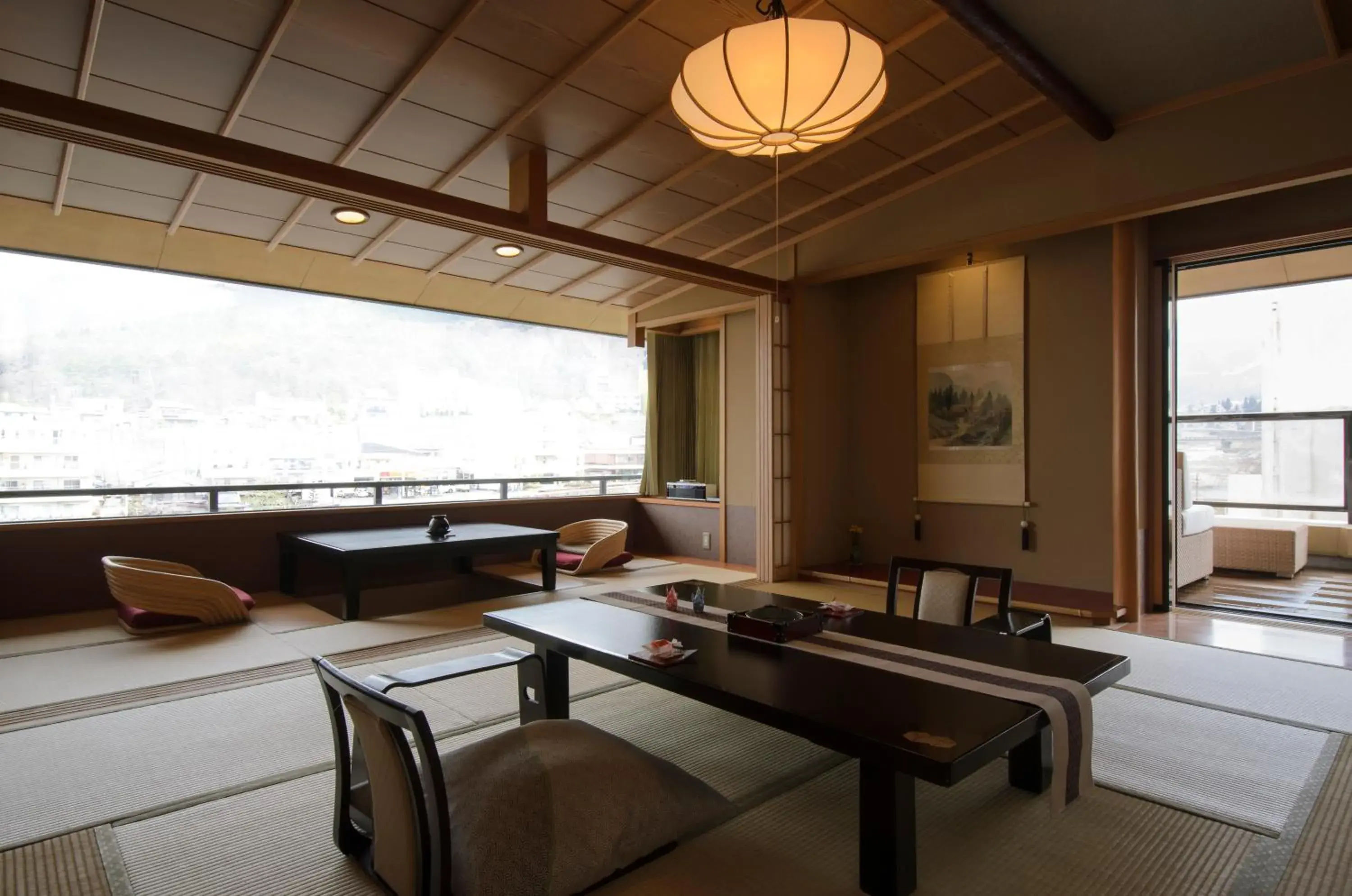 Japanese-Style Deluxe Suite with Open-Air Bath in Aburaya Tousen Japanese-Style Deluxe Suite with Open-Air Bath in Aburaya Tousen