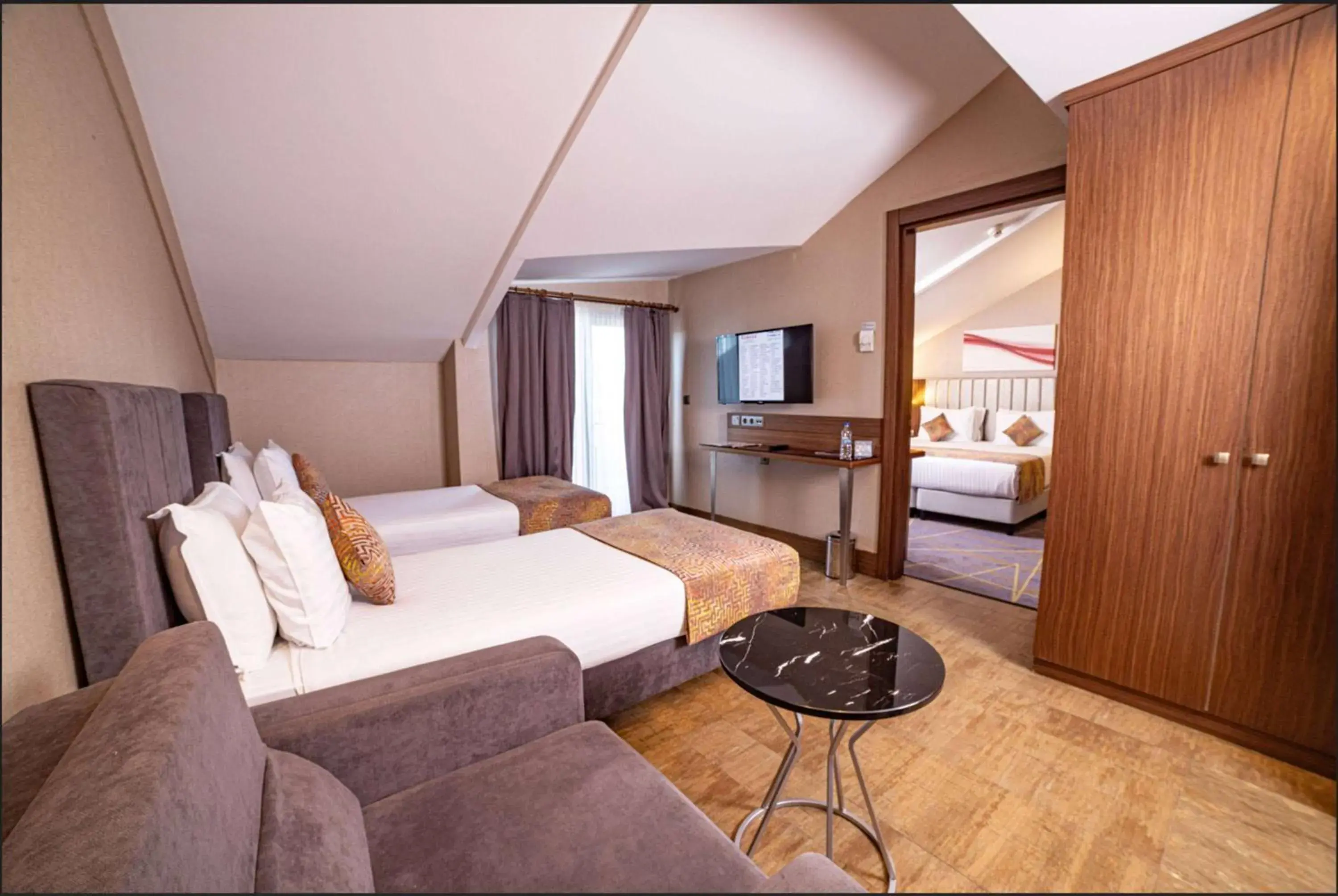 Family Suite with Balcony in Ramada by Wyndham Istanbul Alibeykoy Family Suite with Balcony in Ramada by Wyndham Istanbul Alibeykoy