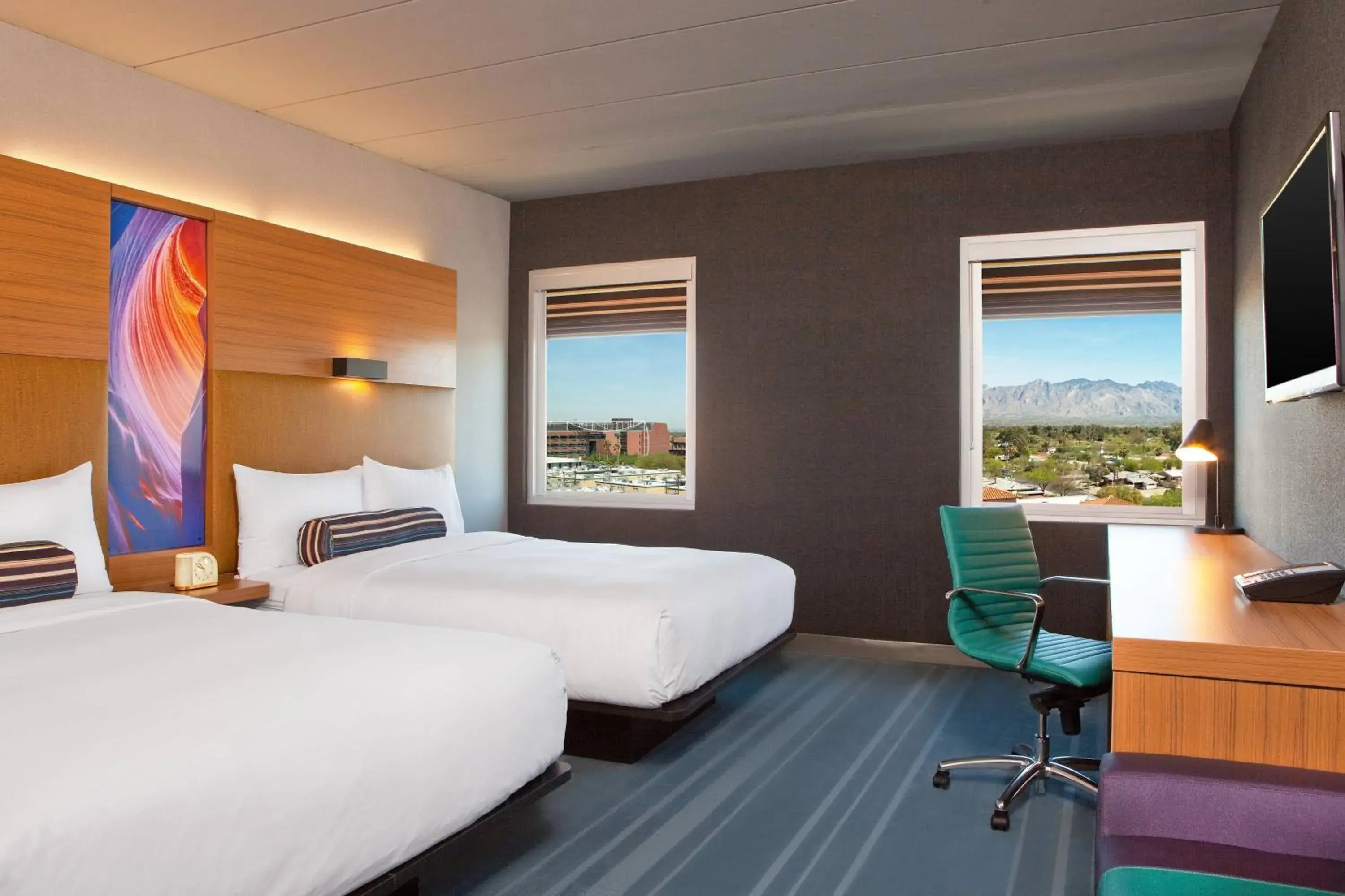 Standard Queen Room with Two Queen Beds in Aloft Tucson University Standard Queen Room with Two Queen Beds in Aloft Tucson University