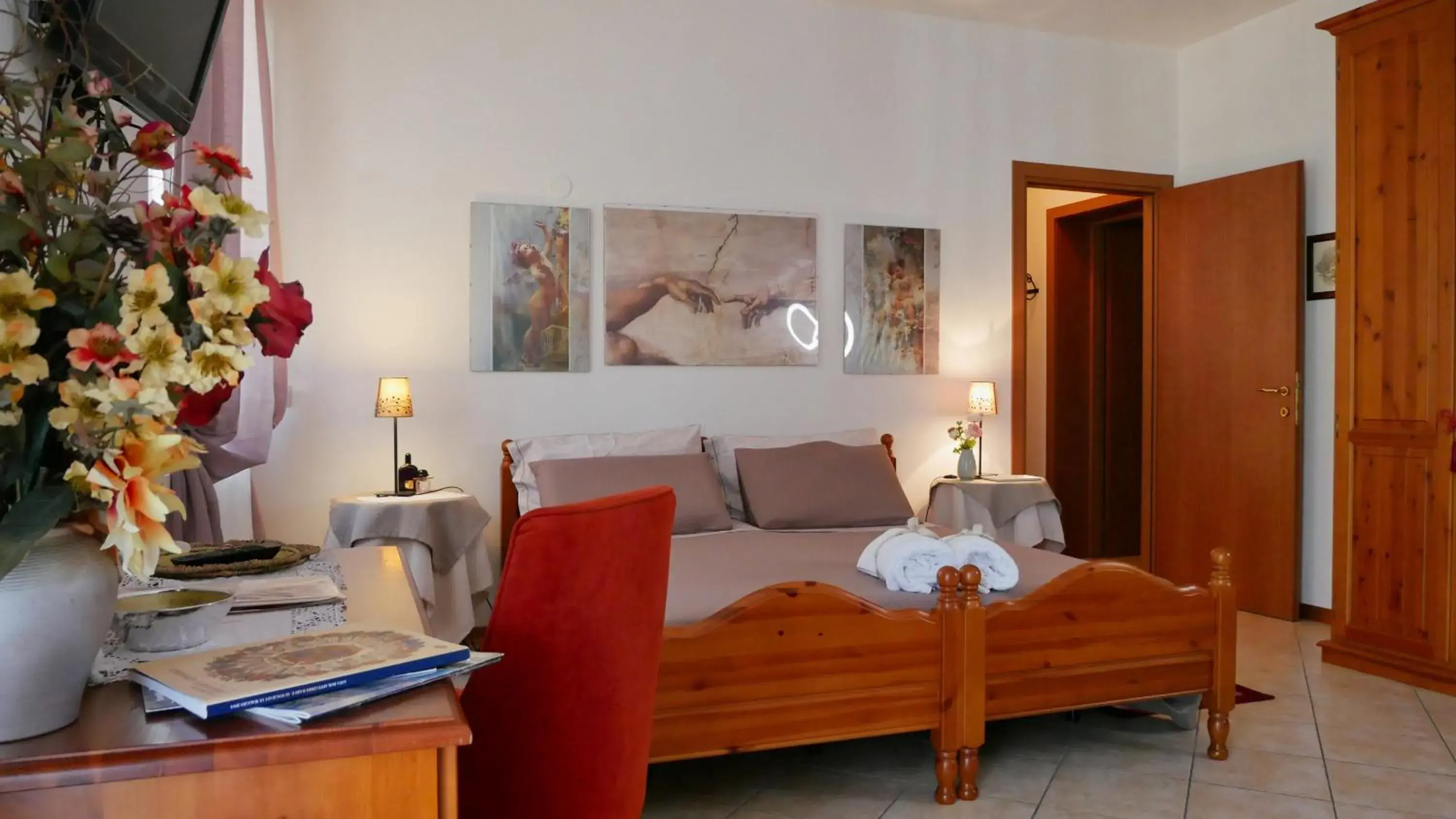 Double or Twin Room in La Meridiana Affittacamere Double or Twin Room in La Meridiana Affittacamere