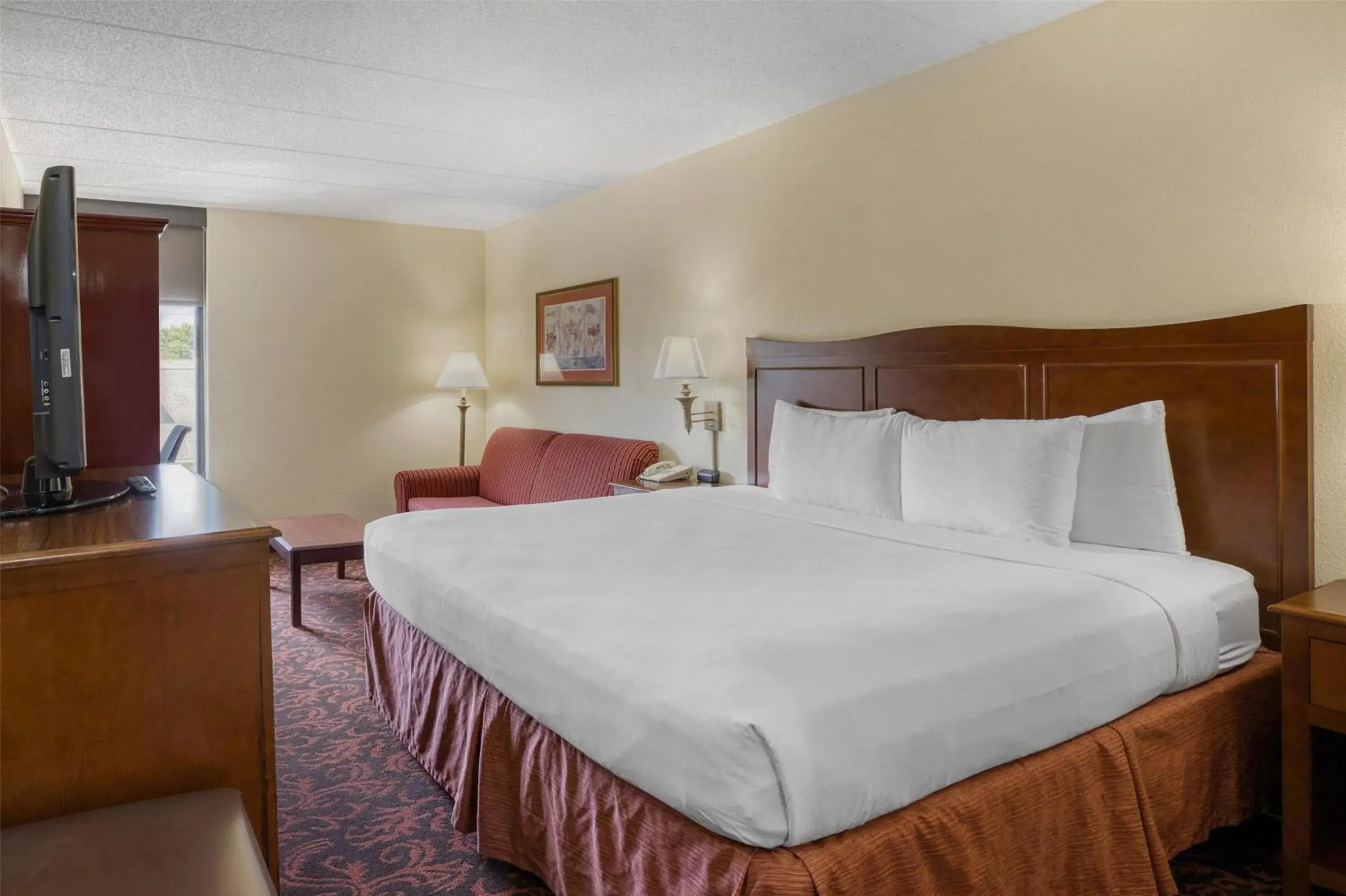 King Room with Sofa Bed - Non-Smoking in SureStay Plus Hotel by Best Western Chicago Lombard King Room with Sofa Bed - Non-Smoking in SureStay Plus Hotel by Best Western Chicago Lombard