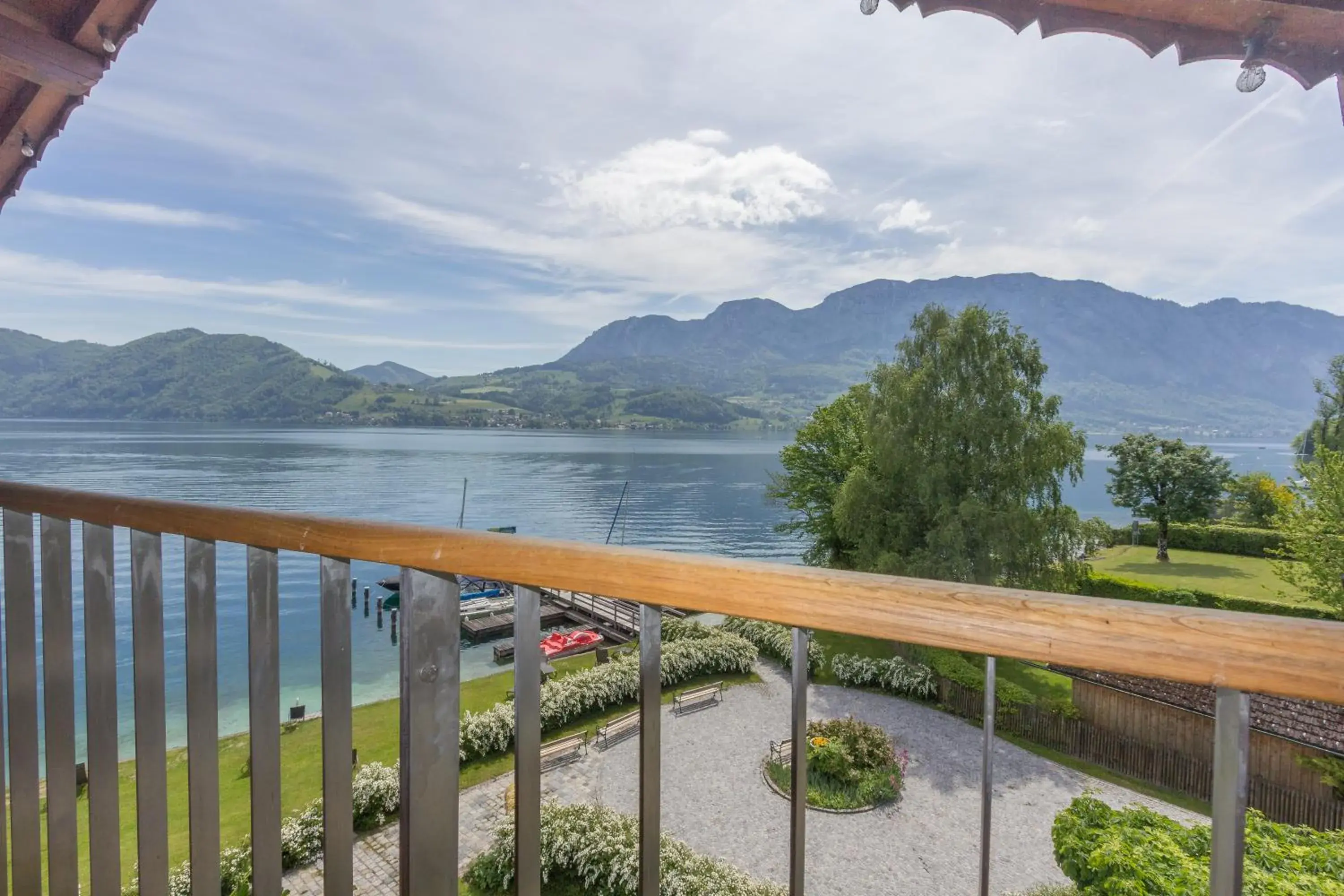 Family Room with Balcony and Lake View in Hotel Stadler am Attersee Family Room with Balcony and Lake View in Hotel Stadler am Attersee