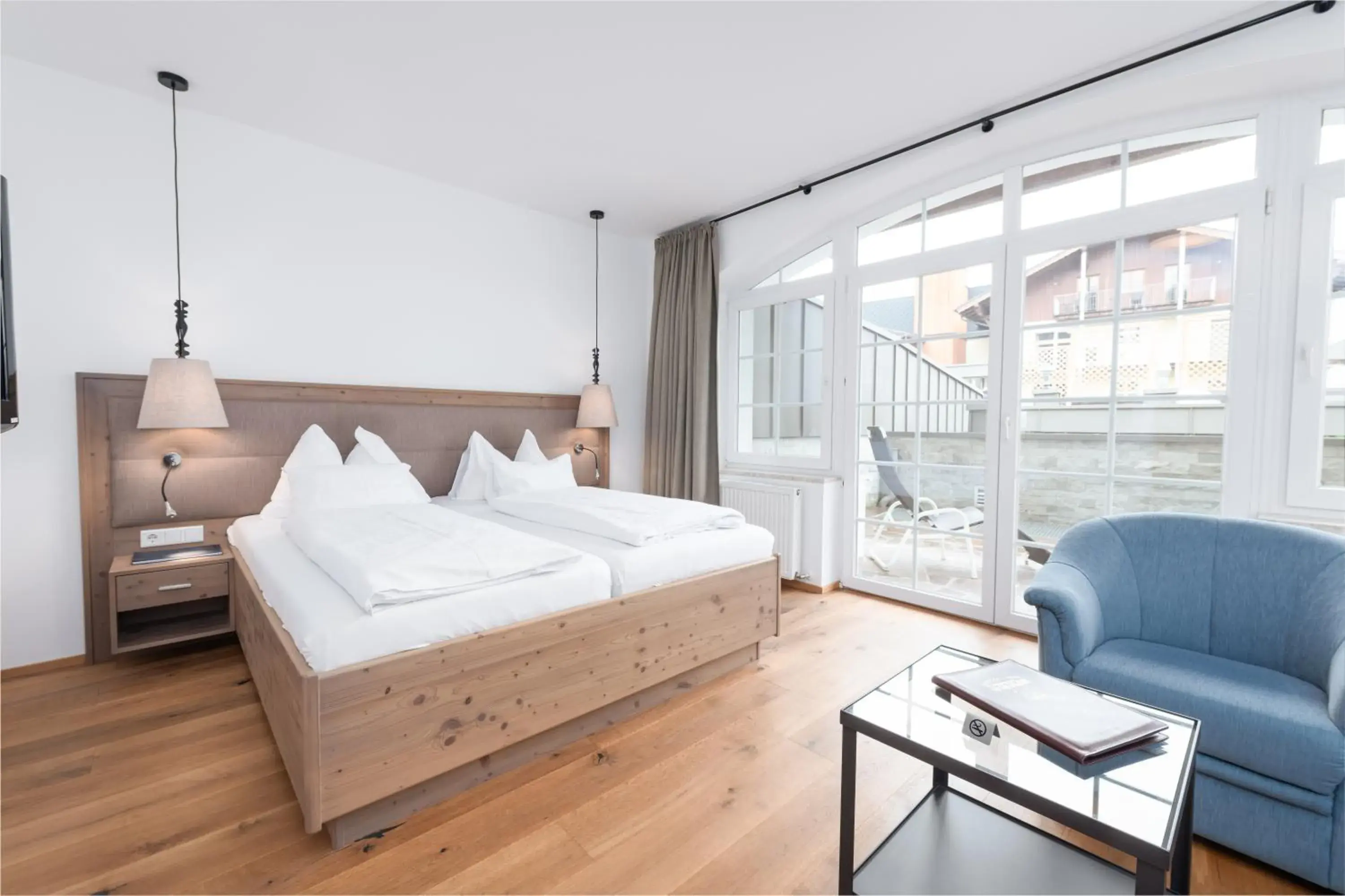 Double Room with Terrace - single occupancy in Hotel Stadler am Attersee Double Room with Terrace - single occupancy in Hotel Stadler am Attersee