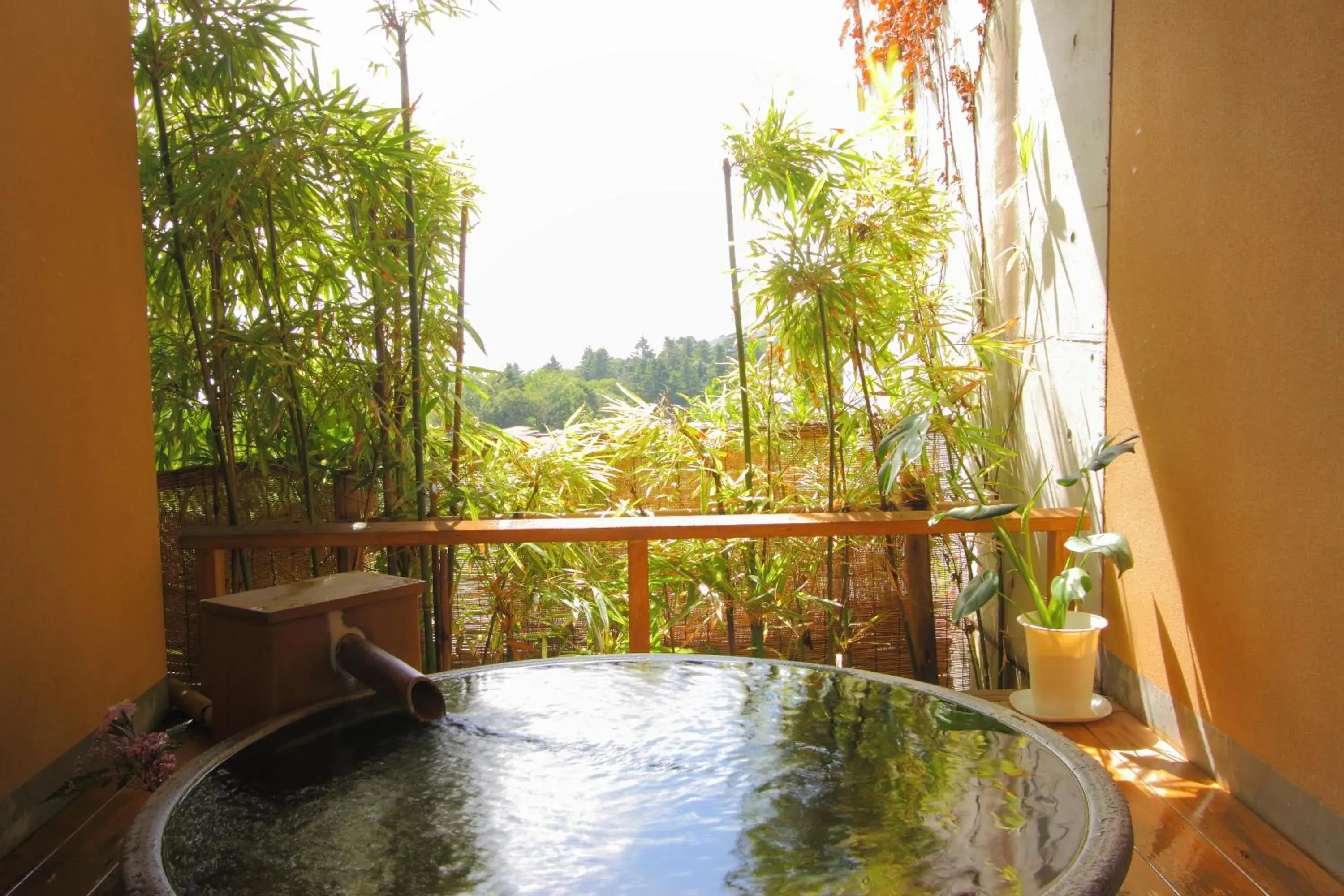 Japanese Corner Suite with Open-Air Bath and Terrace in Nasubi no Hana Japanese Corner Suite with Open-Air Bath and Terrace in Nasubi no Hana