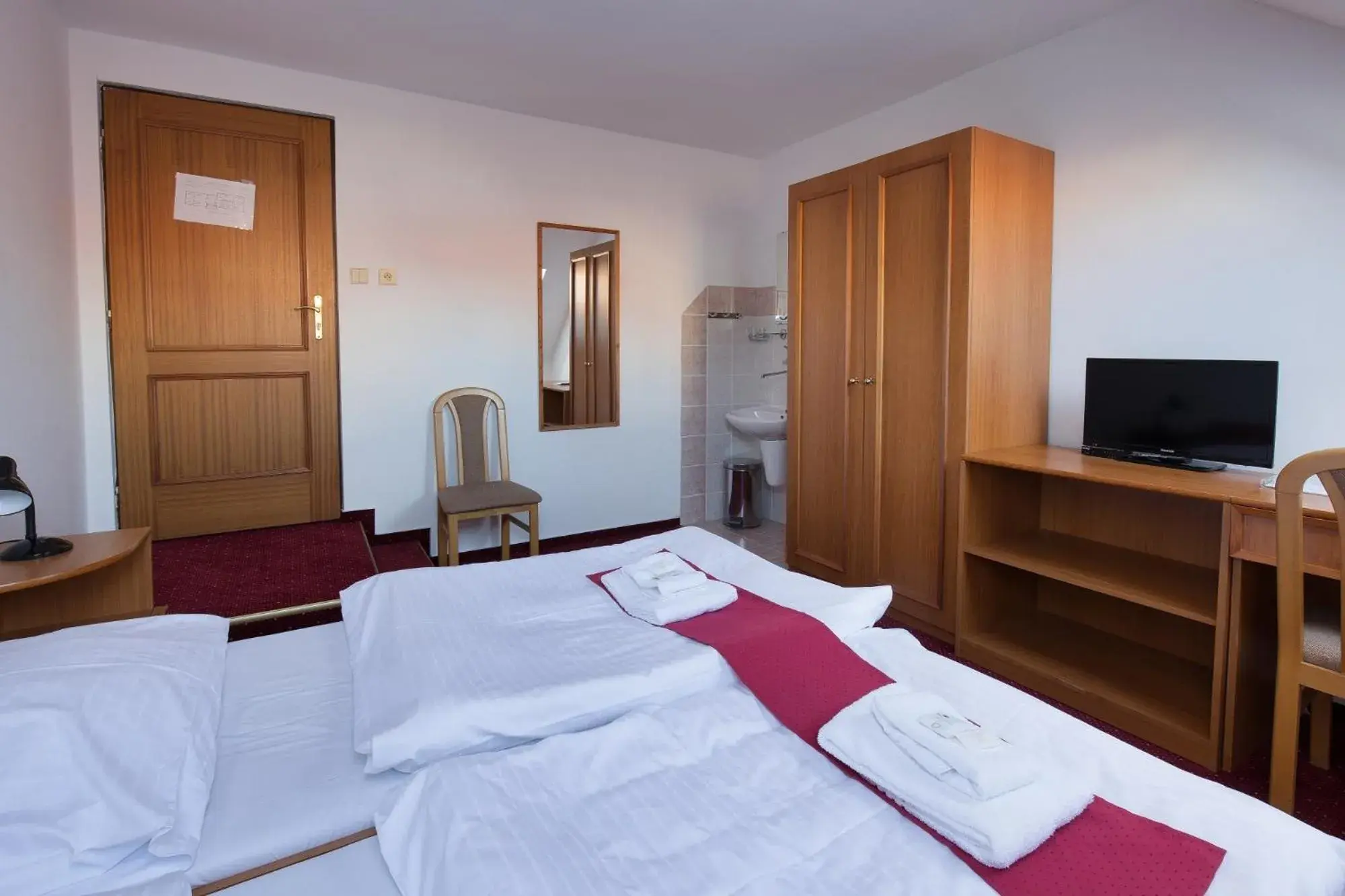 Economy Double or Twin Room with Shared Bathroom in Hotel U Černého orla Economy Double or Twin Room with Shared Bathroom in Hotel U Černého orla