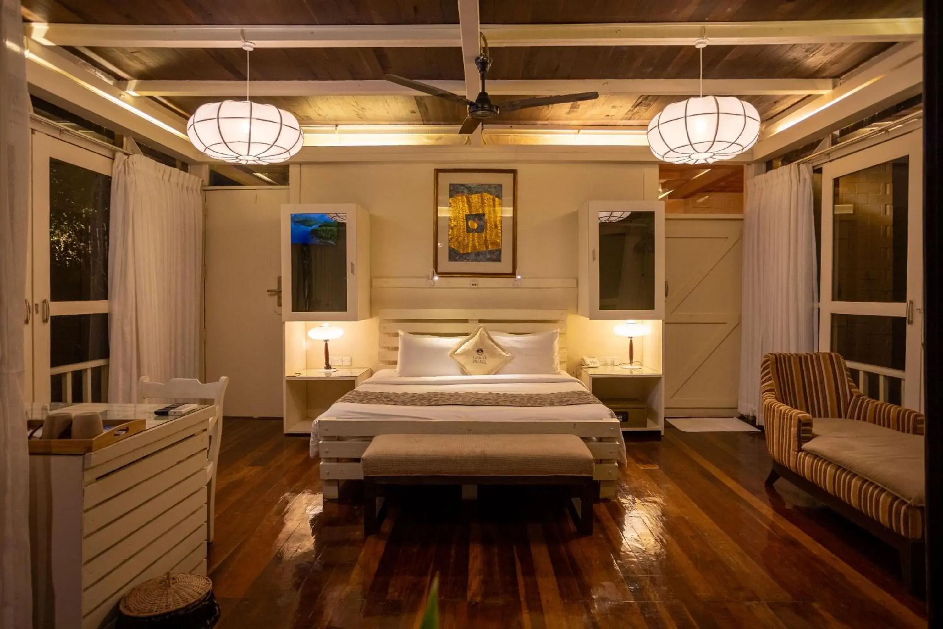 Superior Double Room in Jungle Village Unawatuna Superior Double Room in Jungle Village Unawatuna