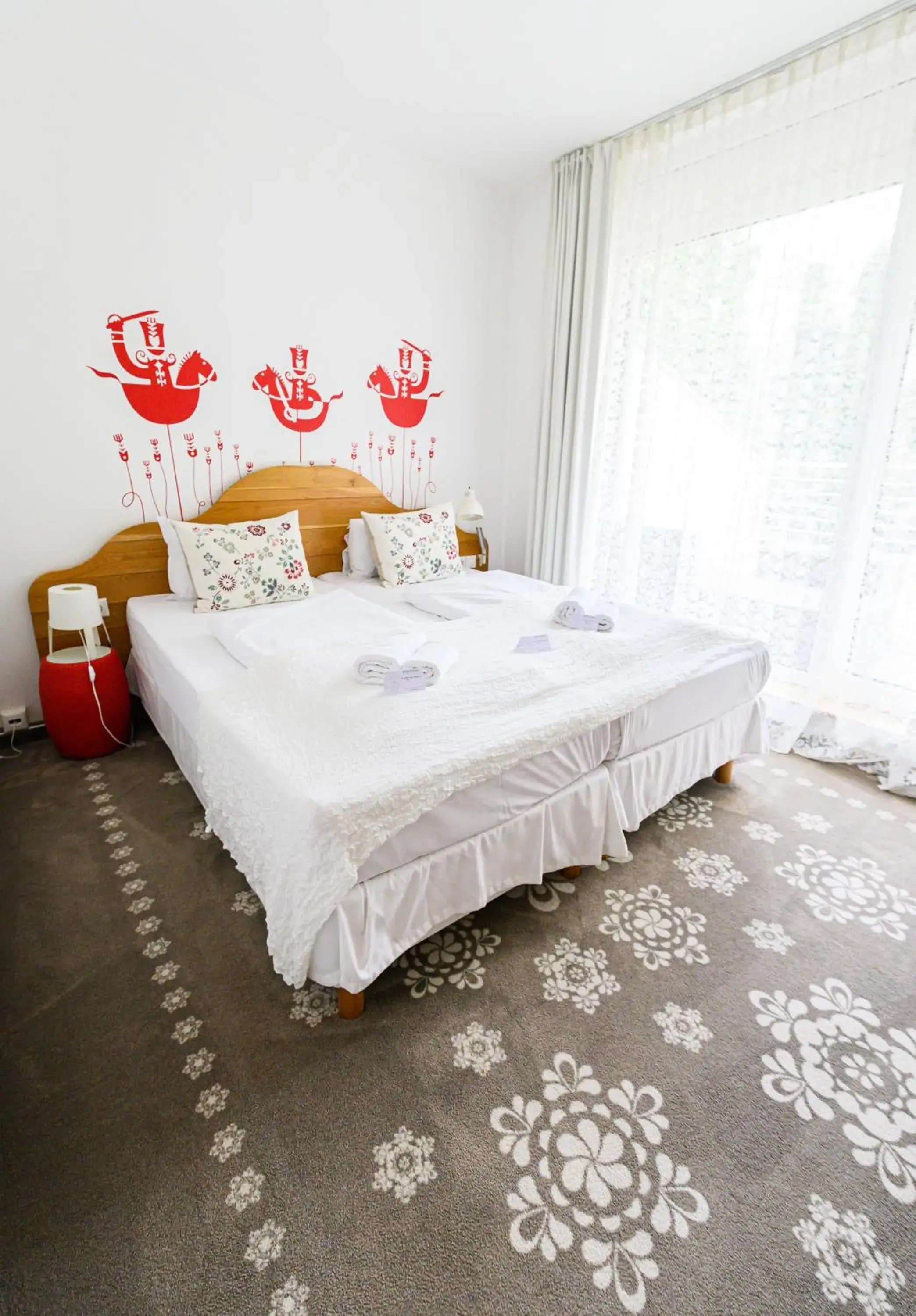 Standard Twin Room with Garden View in Hotel Bonvino Badacsony Standard Twin Room with Garden View in Hotel Bonvino Badacsony