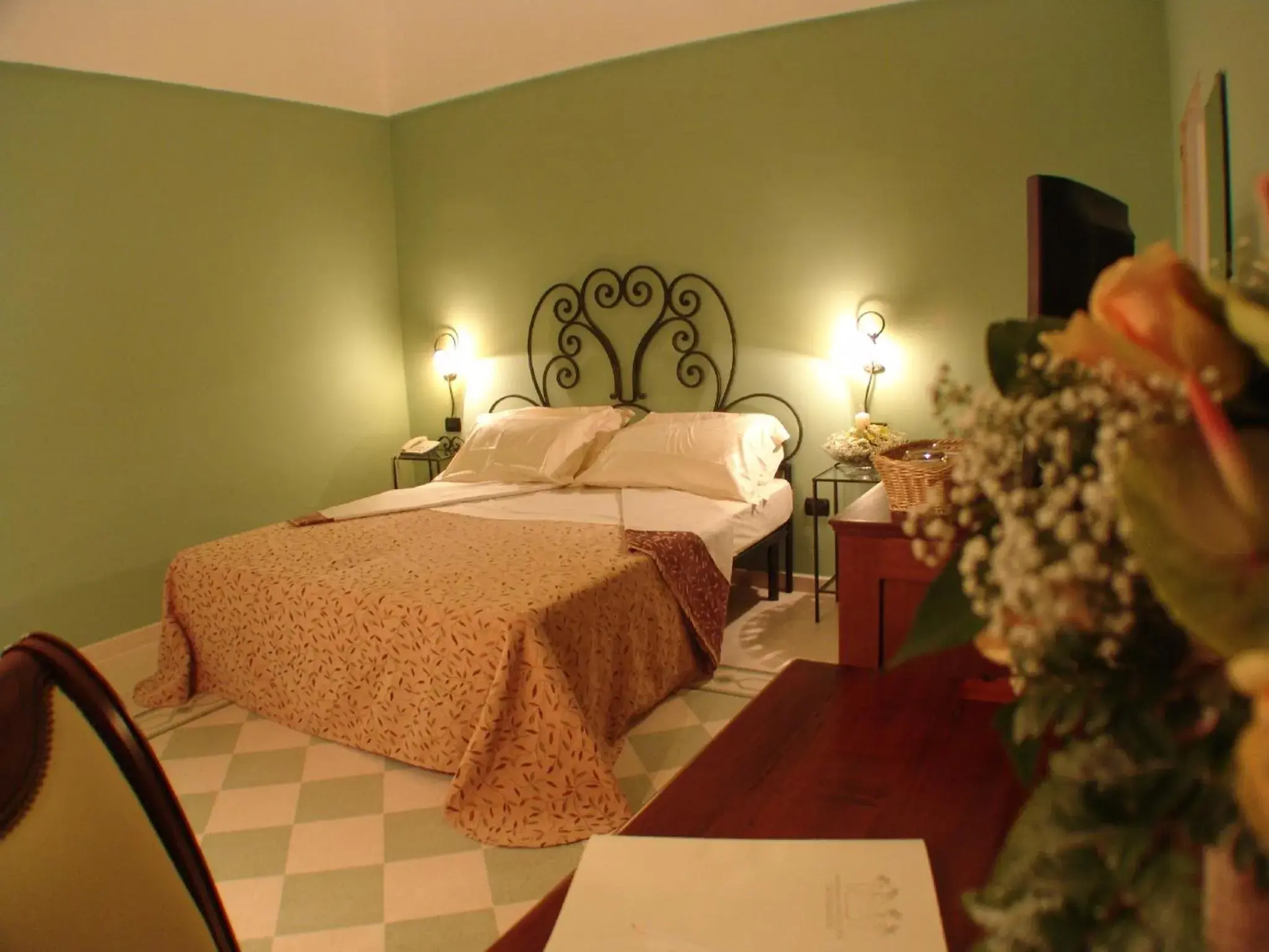 Executive Double Room Padronale with Sea View in Hotel Masseria Fortificata Donnaloia Executive Double Room Padronale with Sea View in Hotel Masseria Fortificata Donnaloia