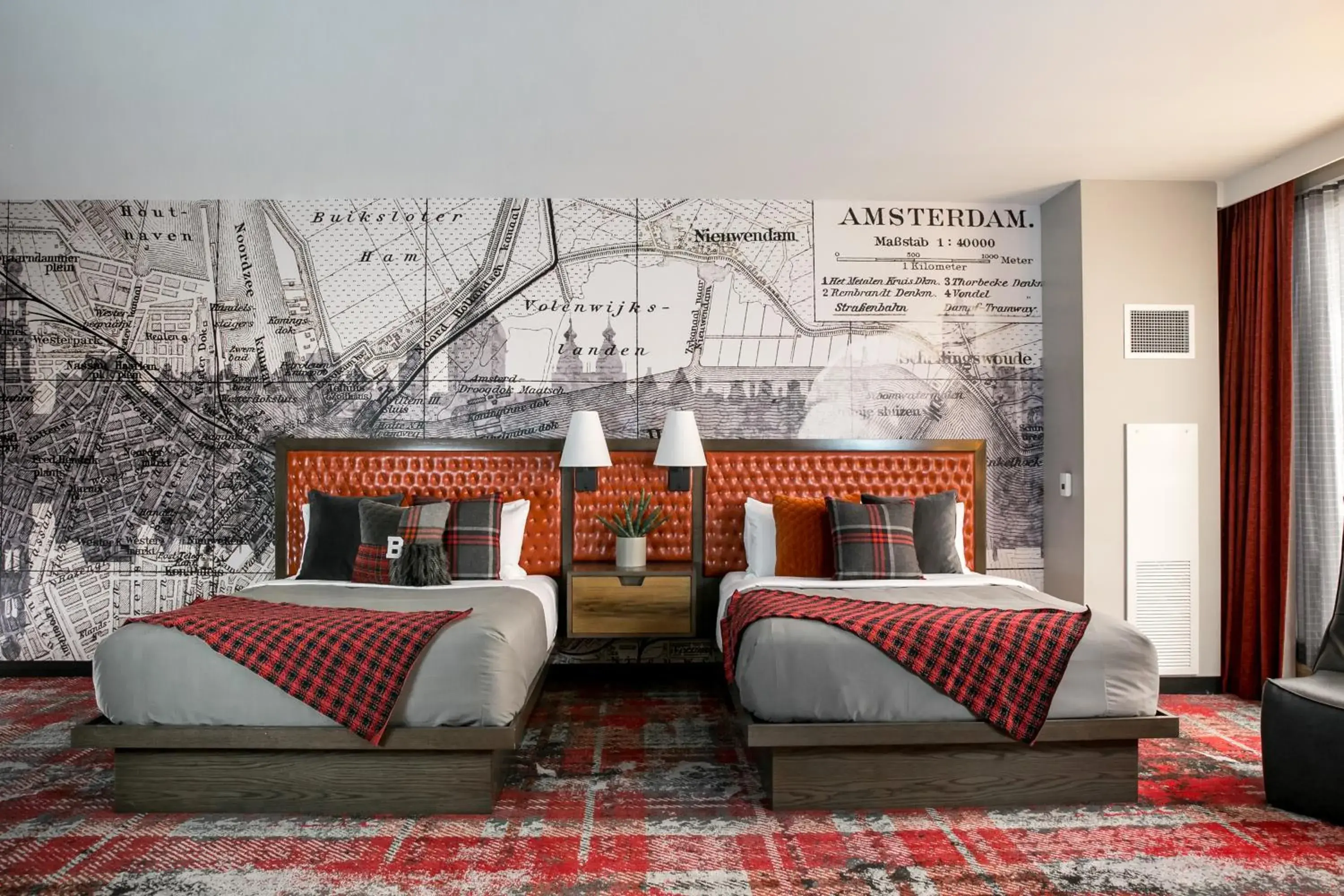 Queen Room with Two Queen Beds in Bobby Hotel Queen Room with Two Queen Beds in Bobby Hotel