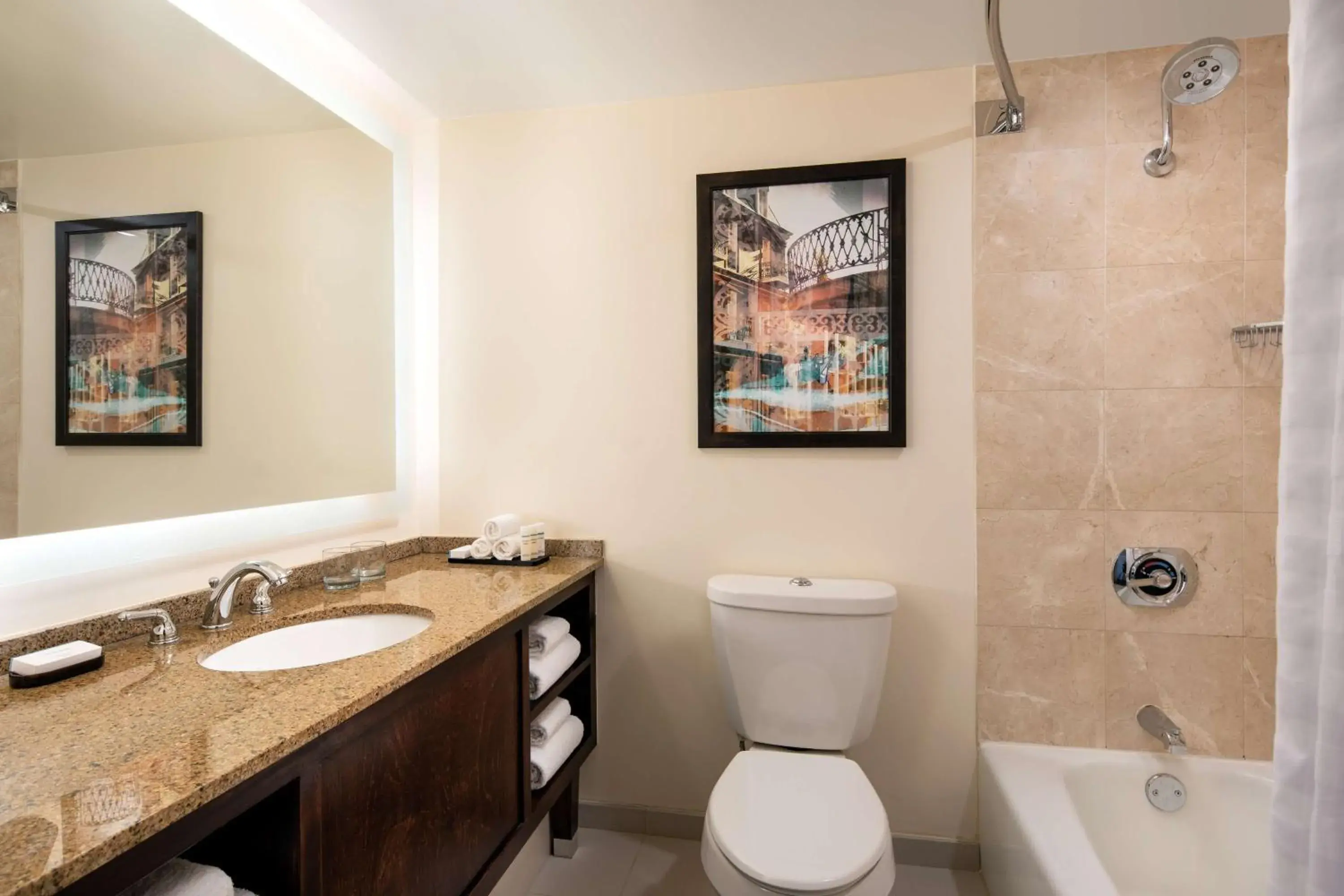 One-Bedroom King Suite with Bath Tub - Disability Accessible in Embassy Suites by Hilton New Orleans Convention Center One-Bedroom King Suite with Bath Tub - Disability Accessible in Embassy Suites by Hilton New Orleans Convention Center