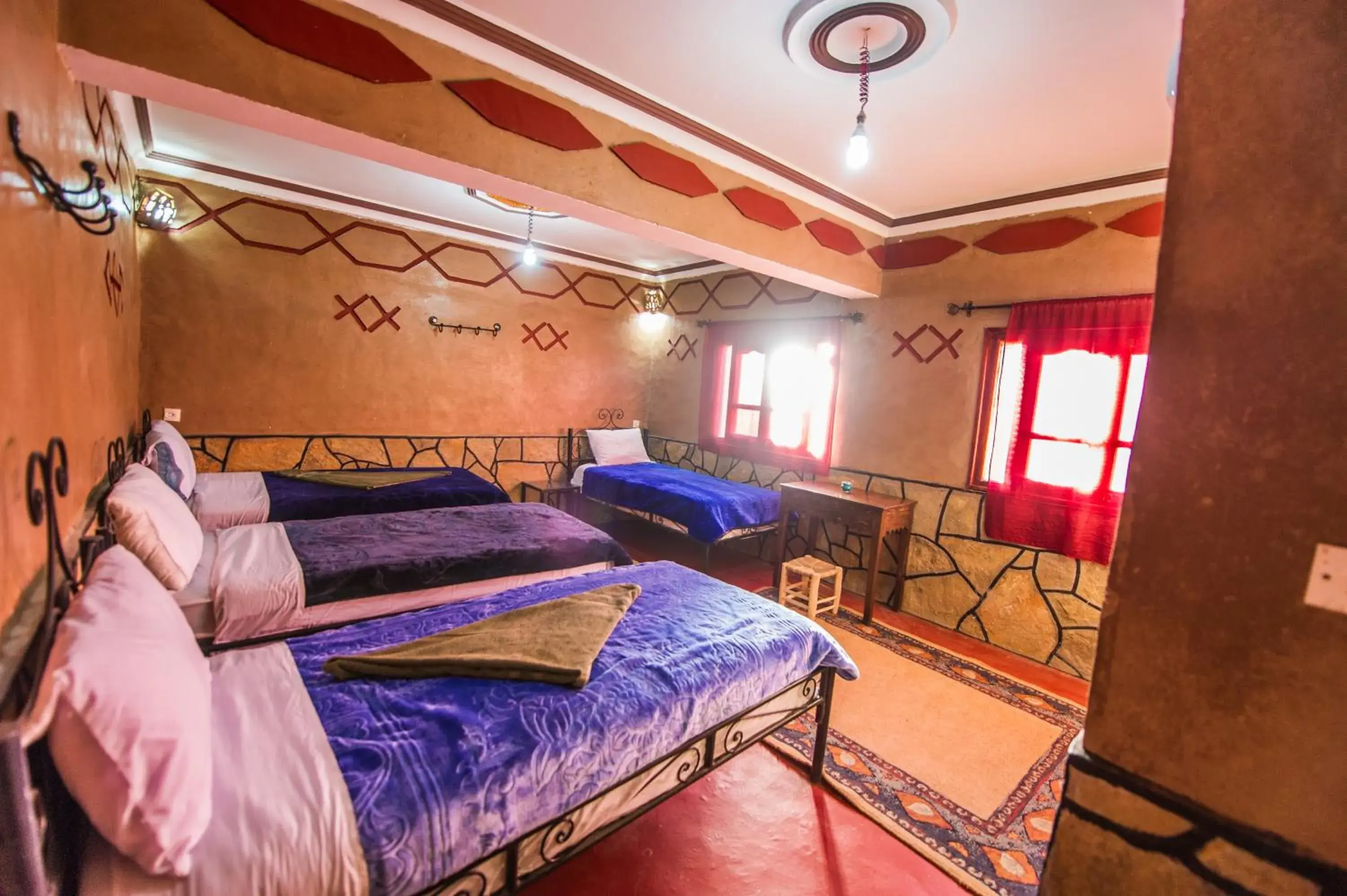 Economy Quadruple Room in Les Jardins De Todgha gorges de todra tinghir Economy Quadruple Room in Les Jardins De Todgha gorges de todra tinghir