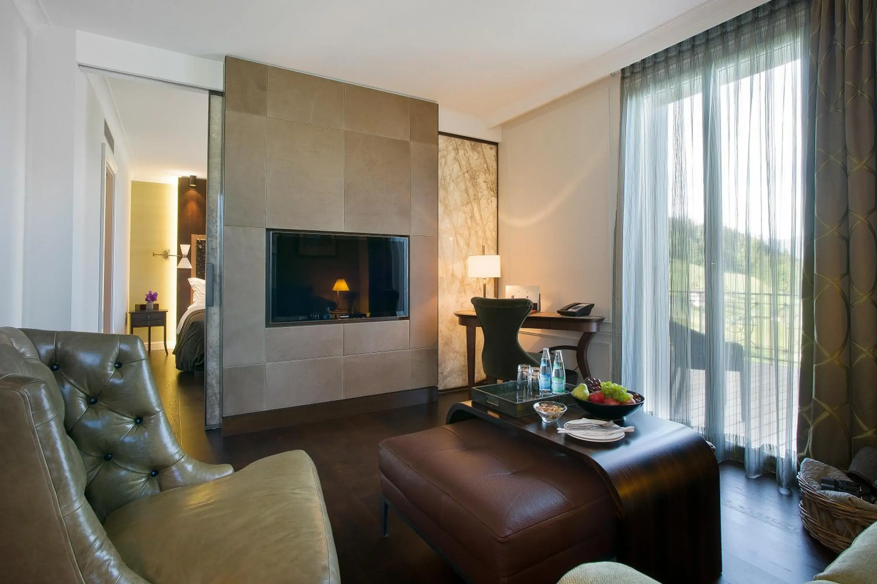 Corner Suite with Mountain View and Balcony in Hotel Villa Honegg Corner Suite with Mountain View and Balcony in Hotel Villa Honegg