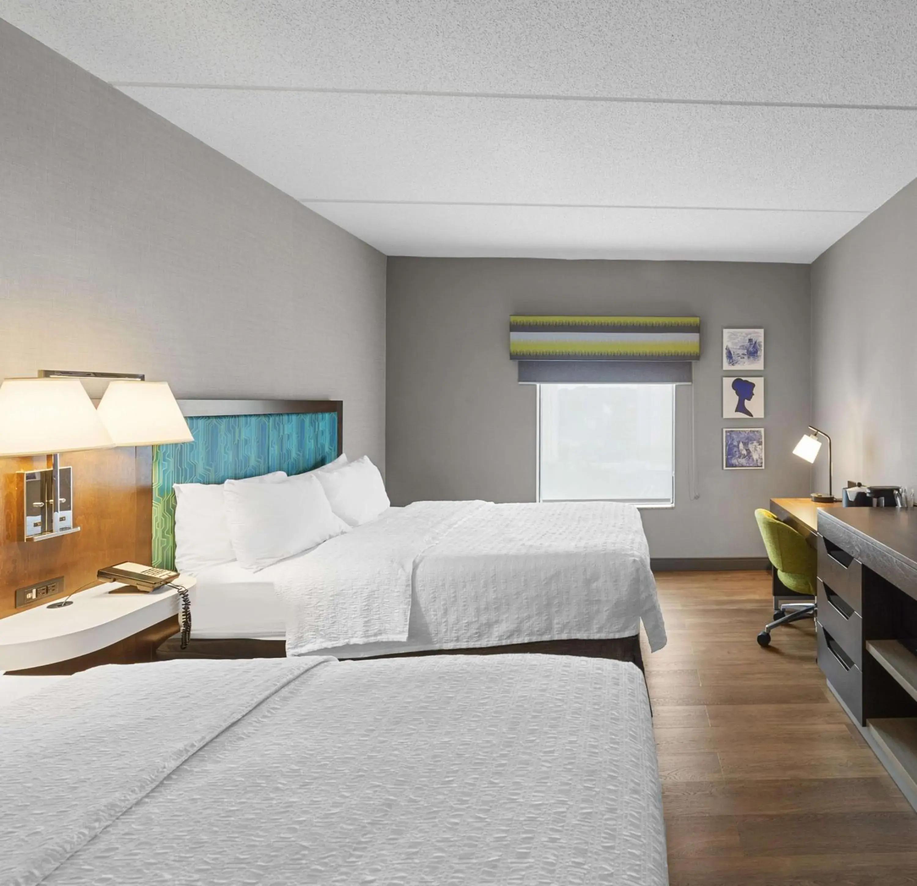 Room with Two Queen Beds - Non-Smoking in Hampton Inn Nanuet Room with Two Queen Beds - Non-Smoking in Hampton Inn Nanuet