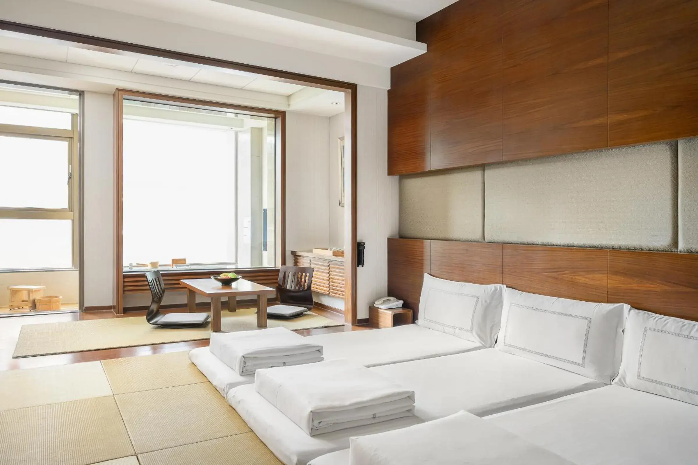 Japanese Triple Room in Evergreen Resort Hotel - Jiaosi Japanese Triple Room in Evergreen Resort Hotel - Jiaosi