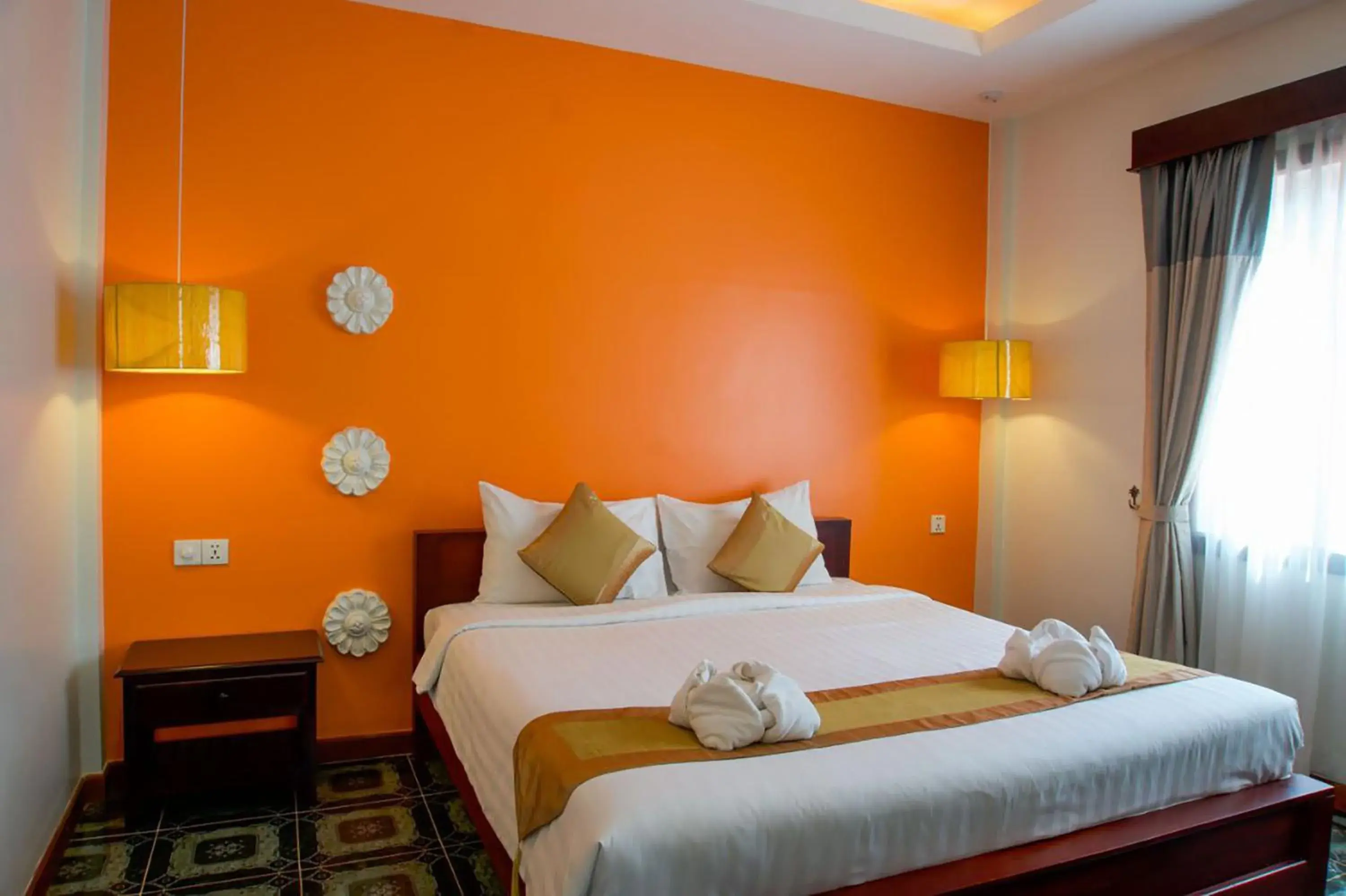 Deluxe Double Room in Lavender Angkor Boutique Deluxe Double Room in Lavender Angkor Boutique