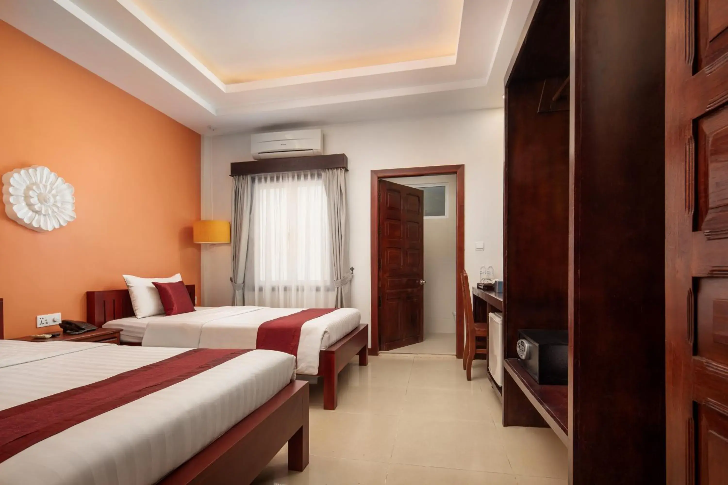 Superior Twin Room in Lavender Angkor Boutique Superior Twin Room in Lavender Angkor Boutique