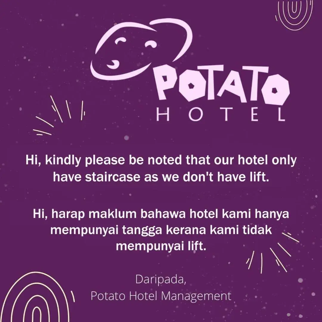 Double Room in Potato Hotel Double Room in Potato Hotel