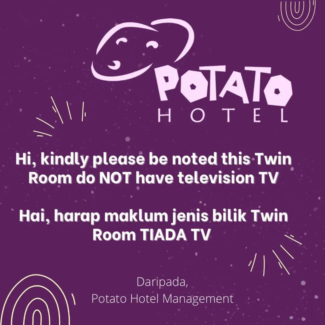 Twin Room in Potato Hotel Twin Room in Potato Hotel