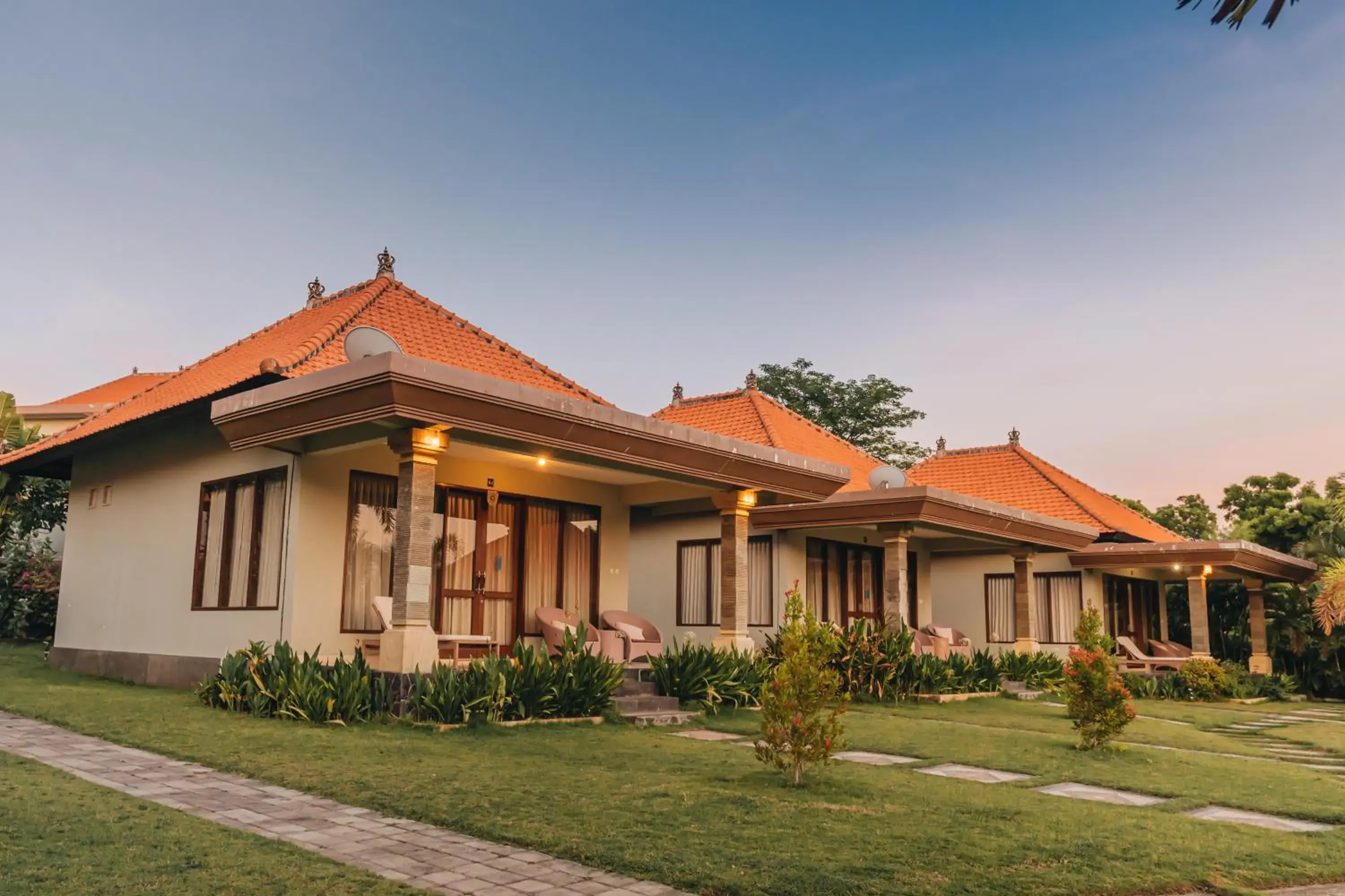 Deluxe Double or Twin Room in Ocean View Tulamben Dive & Resort Deluxe Double or Twin Room in Ocean View Tulamben Dive & Resort