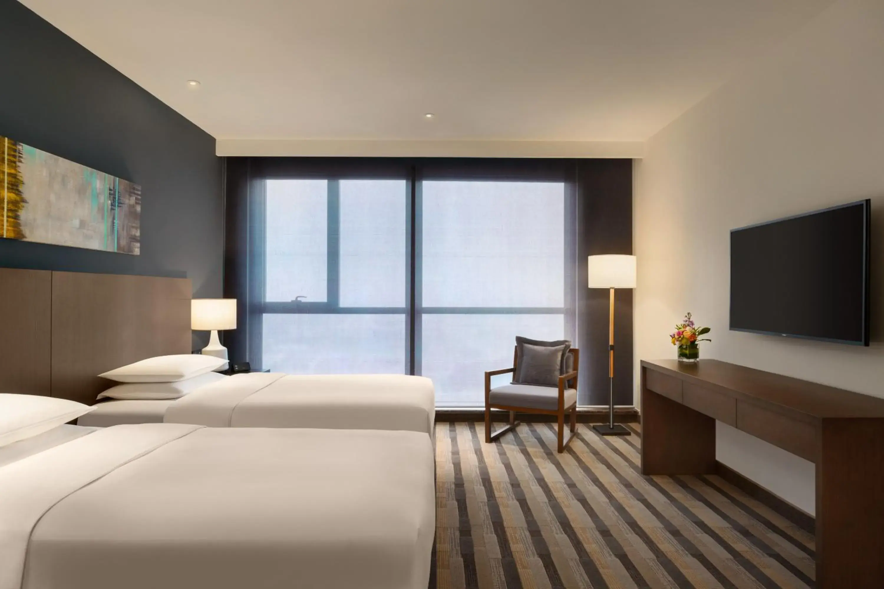 Twin Suite with Kitchen - single occupancy in Hyatt House Shanghai New Hongqiao Twin Suite with Kitchen - single occupancy in Hyatt House Shanghai New Hongqiao