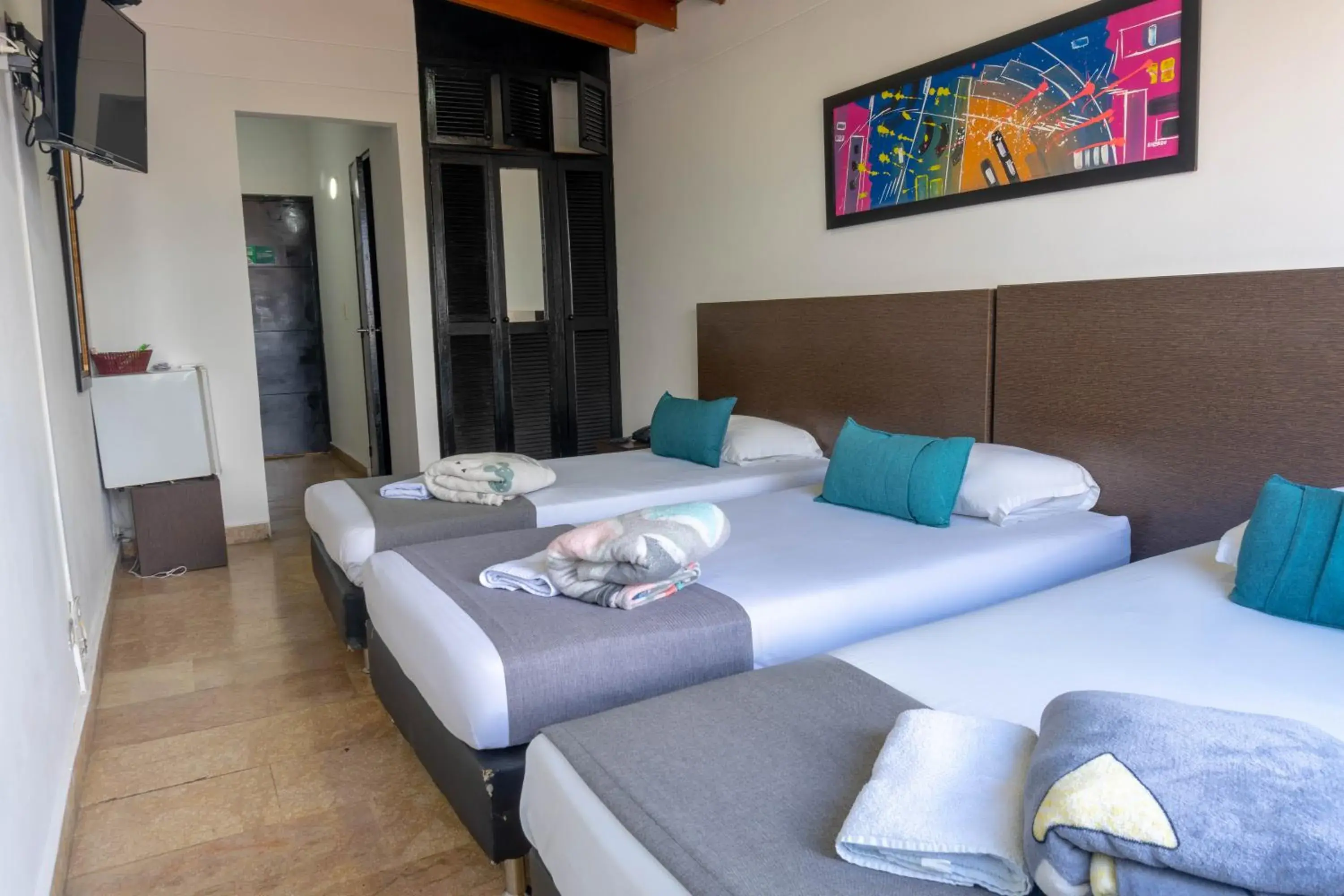 Triple Room - single occupancy in Hotel Casa Blanca Laureles Triple Room - single occupancy in Hotel Casa Blanca Laureles