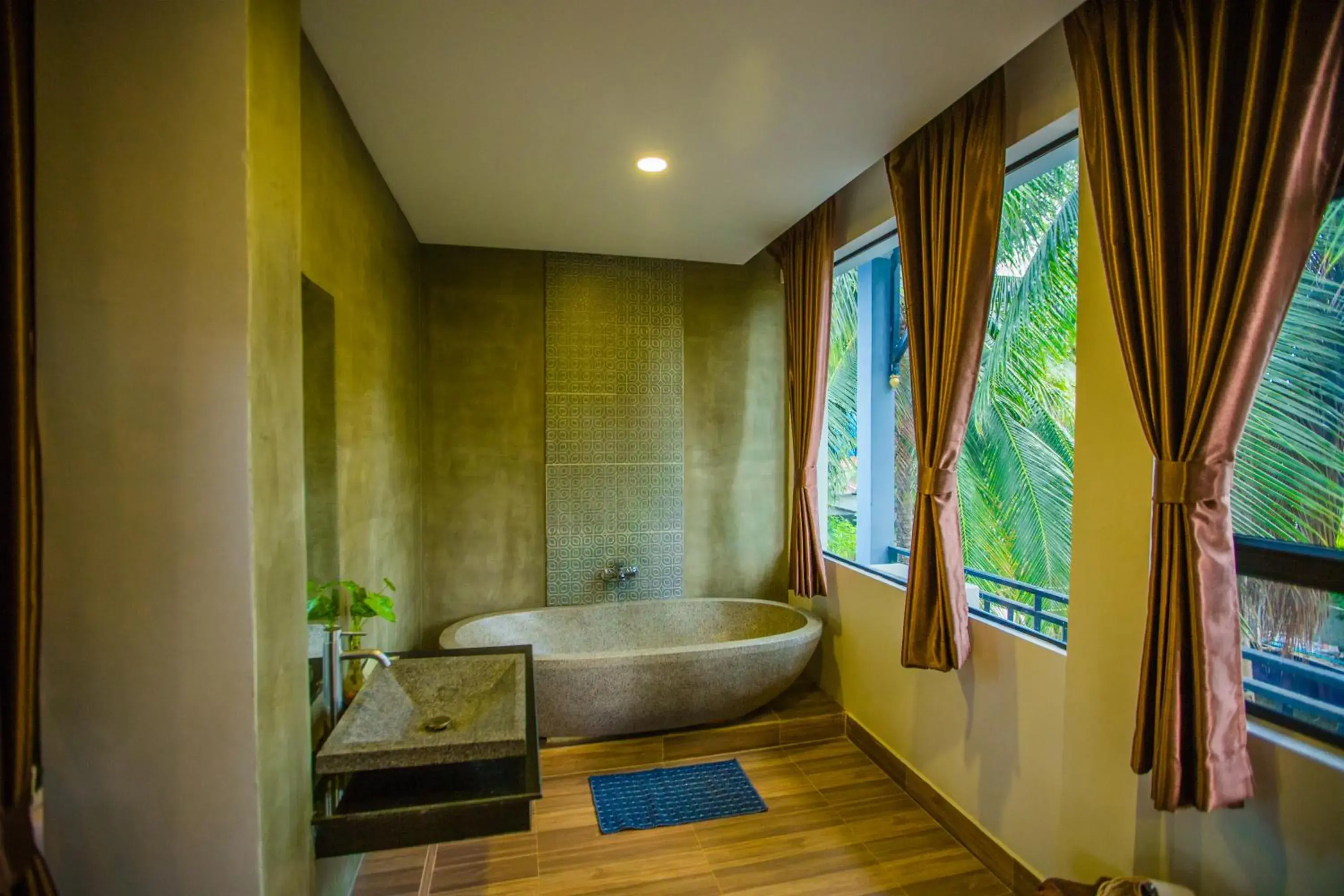 Deluxe Twin Room with Terrace Pool View in Moloppor Villa Deluxe Twin Room with Terrace Pool View in Moloppor Villa