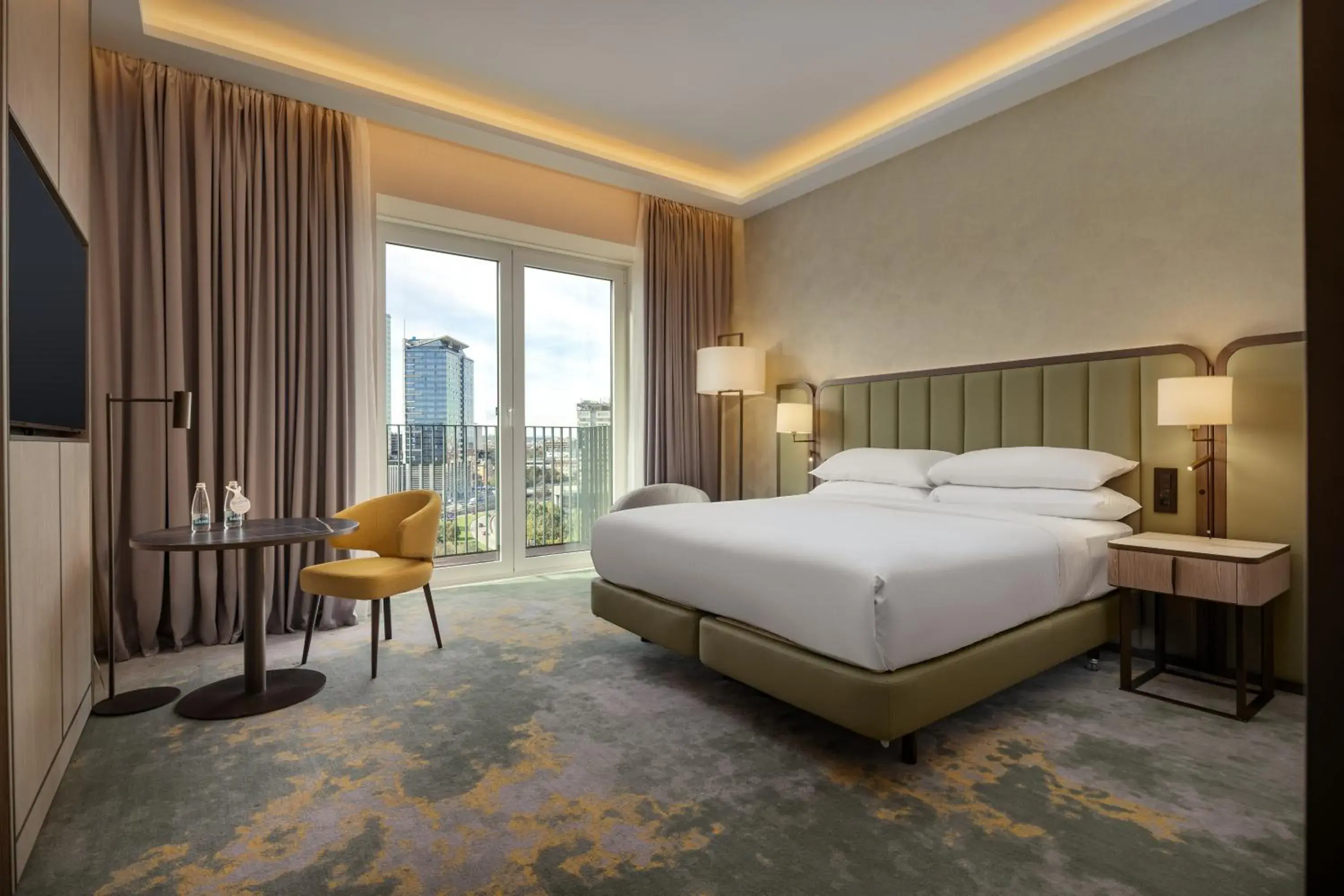 Penthouse King Room in Hilton Sofia Penthouse King Room in Hilton Sofia