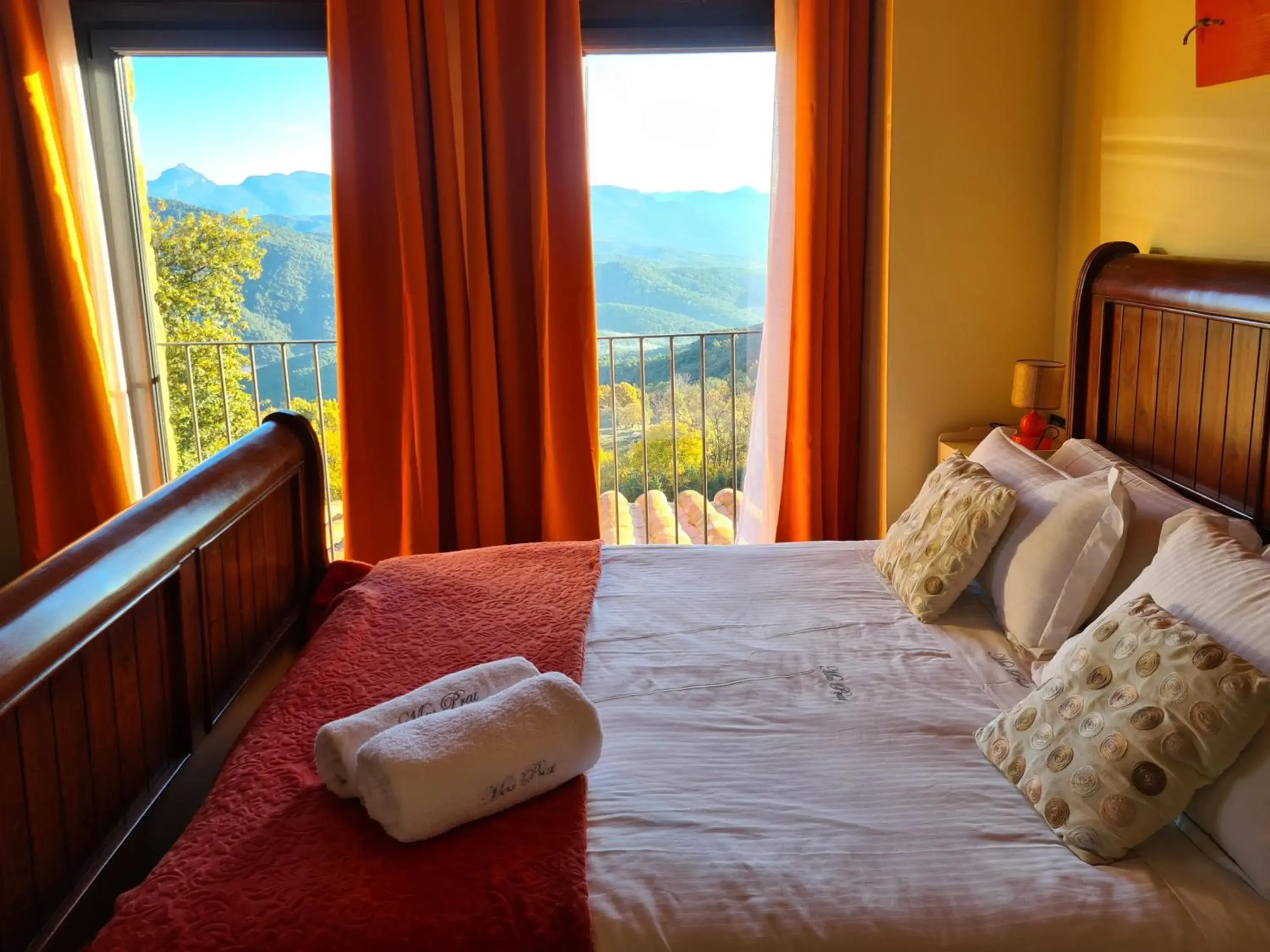 Superior Double Room TARONJA in Hotel Rural & Spa Mas Prat Superior Double Room TARONJA in Hotel Rural & Spa Mas Prat