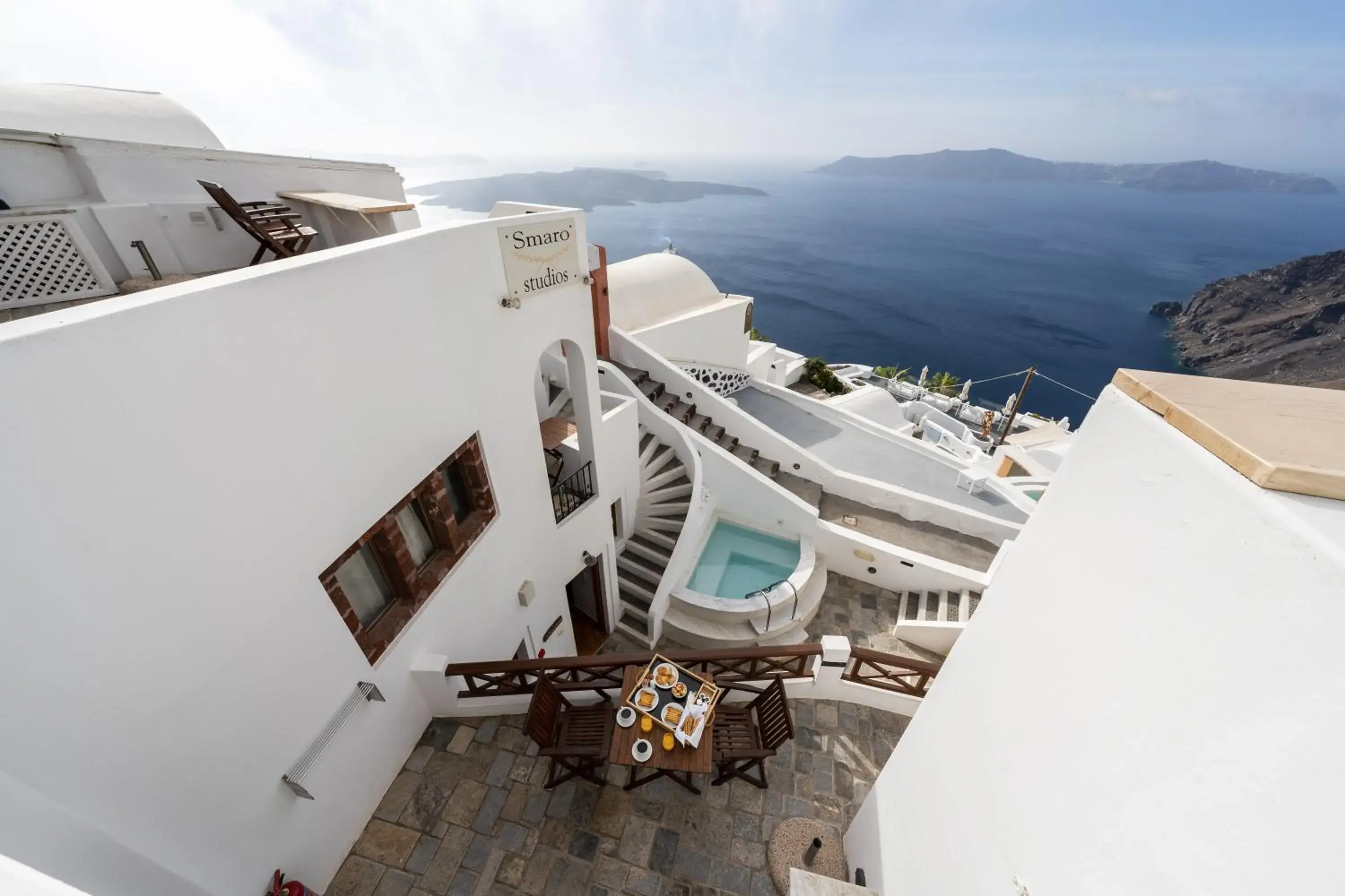 Studio Smaro with Caldera View-Split Level in Smaro Studios Studio Smaro with Caldera View-Split Level in Smaro Studios