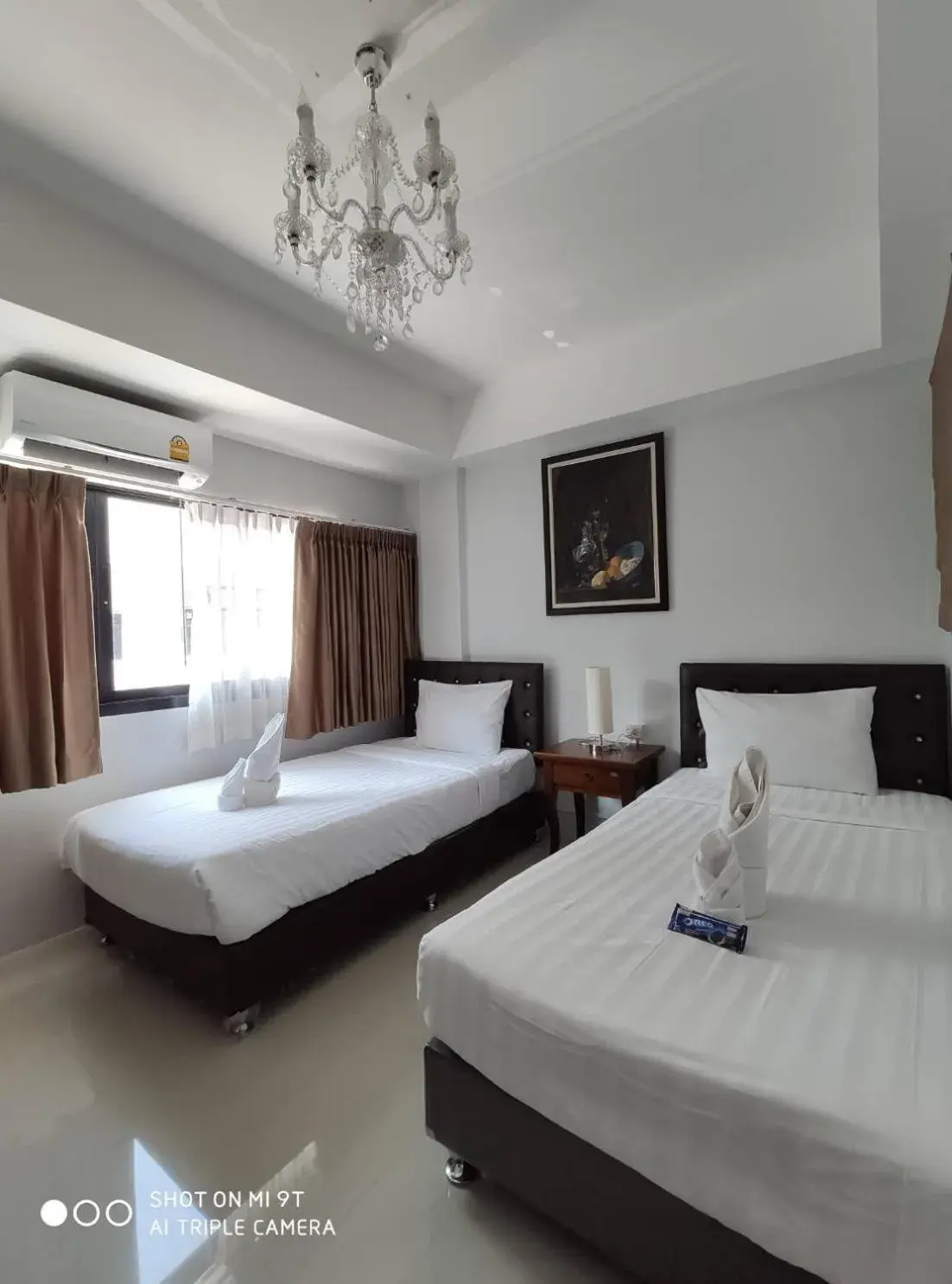 Twin Room in Bann Tawan Hostel Chiang Rai Twin Room in Bann Tawan Hostel Chiang Rai