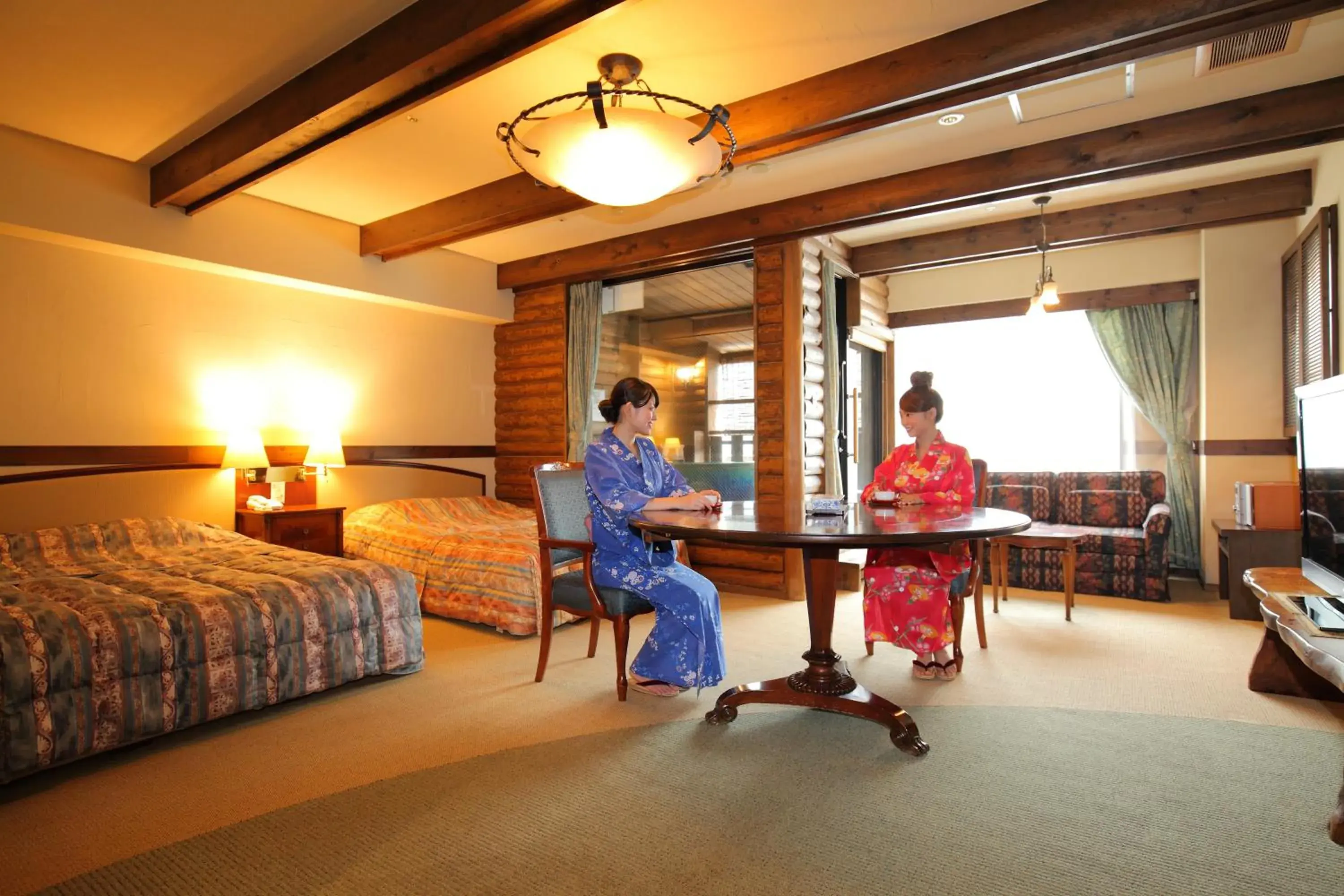 Superior Twin Room with Open Air Bath in Sasara Superior Twin Room with Open Air Bath in Sasara