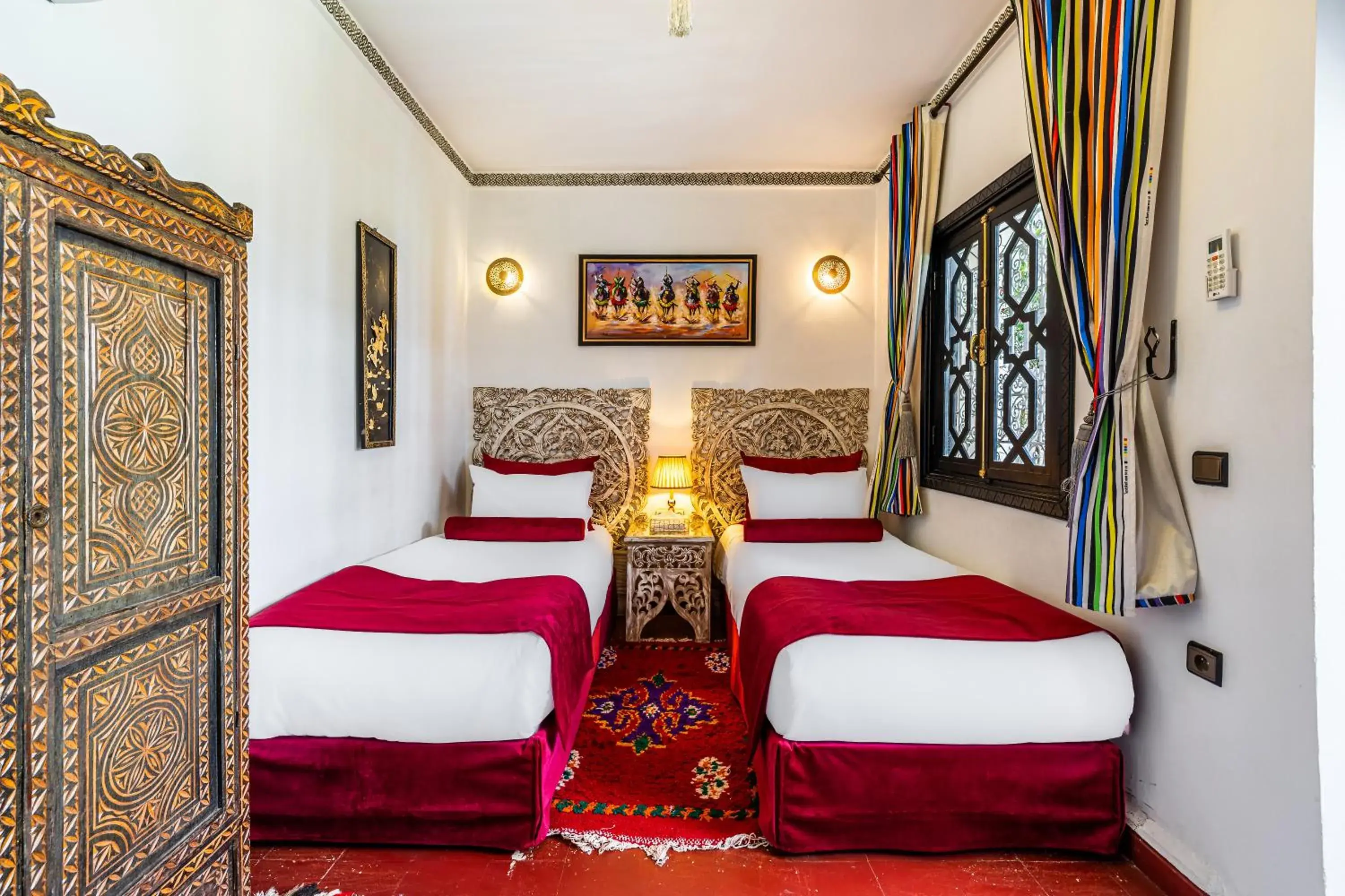 Twin Room with Bathroom in Riad Luzia Twin Room with Bathroom in Riad Luzia