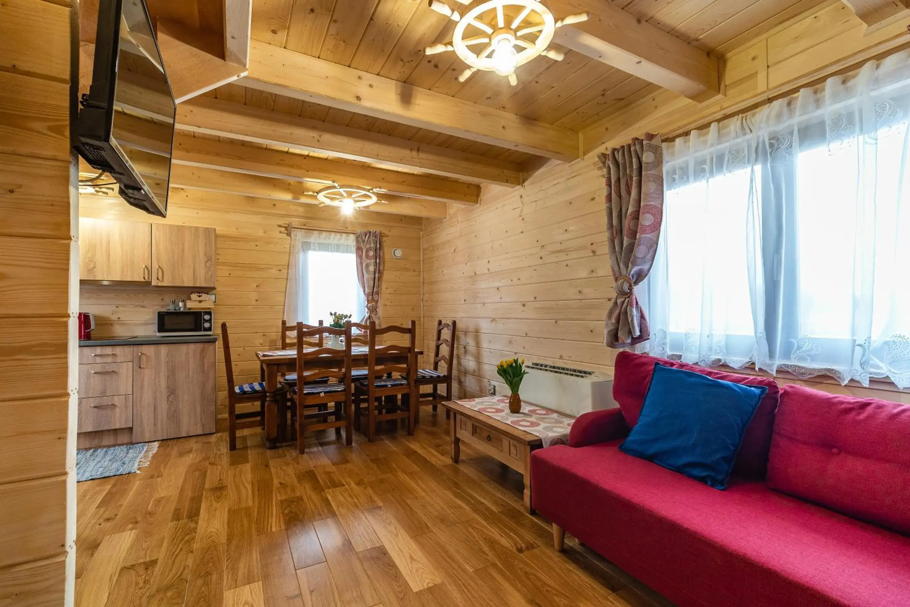 Two-Bedroom Chalet in Eko domki MaMastra Szaflary Two-Bedroom Chalet in Eko domki MaMastra Szaflary