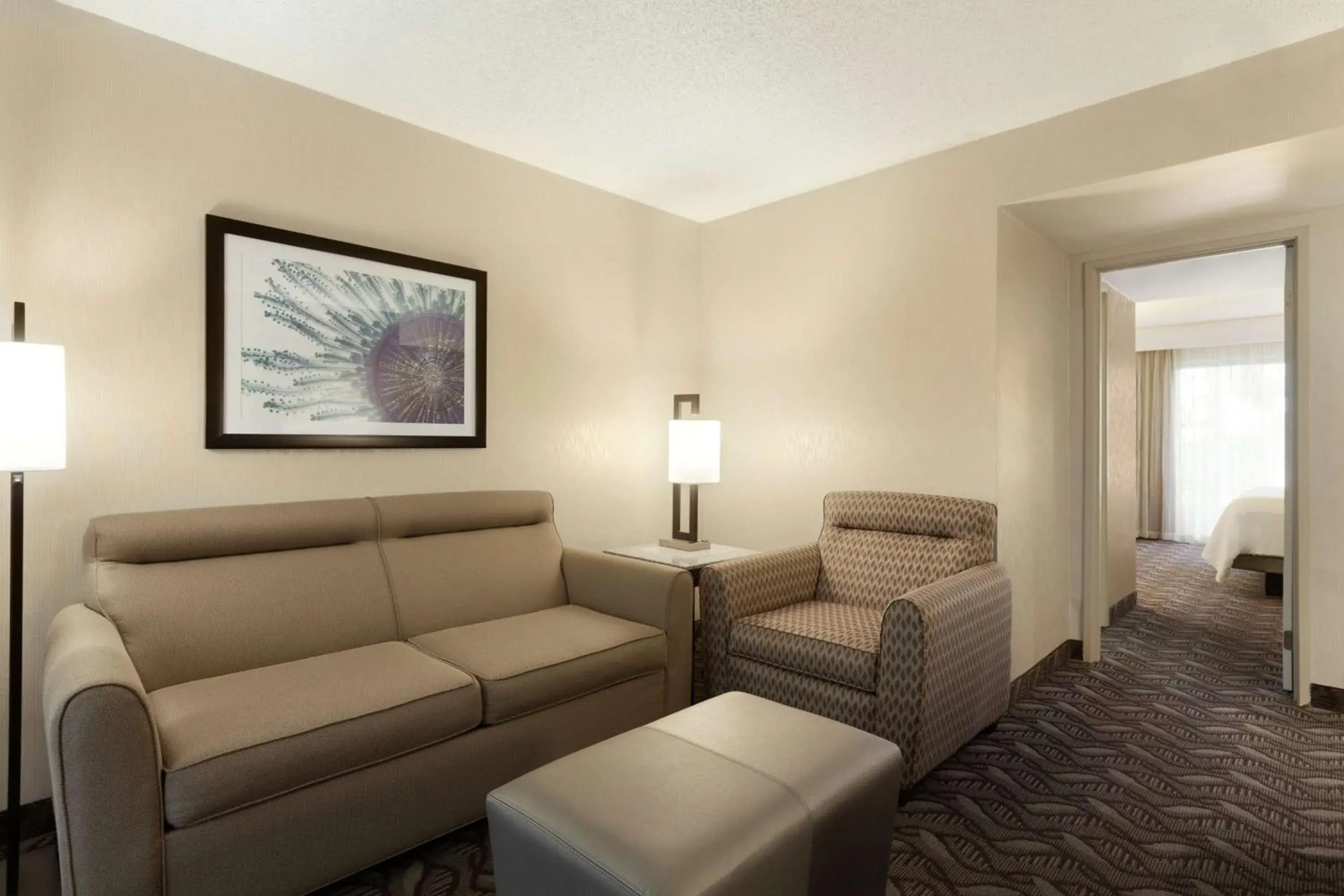 One-Bedroom Suite with Two Queen Beds - Hearing Access in Embassy Suites by Hilton Arcadia-Pasadena Area One-Bedroom Suite with Two Queen Beds - Hearing Access in Embassy Suites by Hilton Arcadia-Pasadena Area