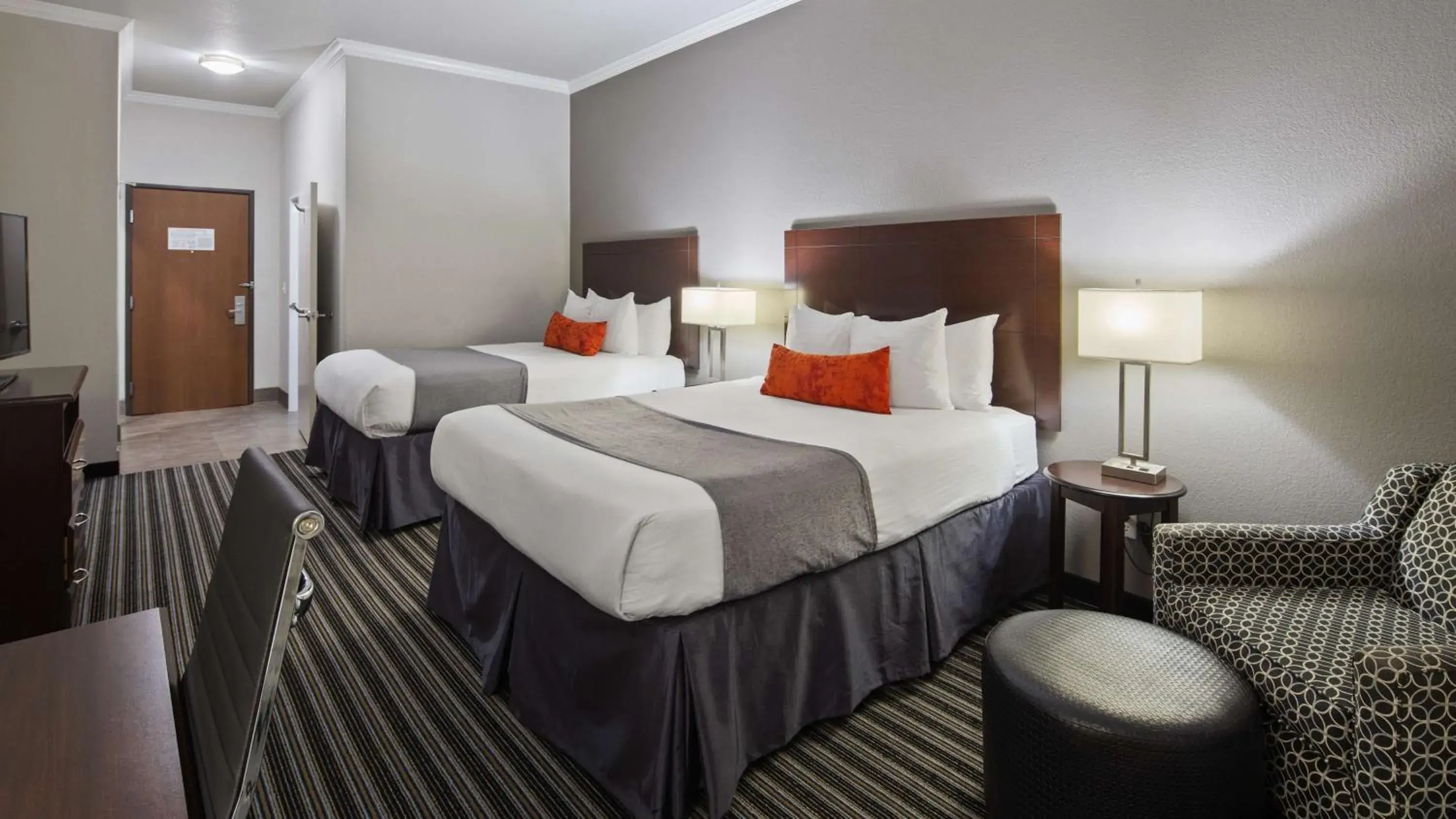 Queen Room with Two Queen Beds and Roll-In Shower - Mobility Accessible in Best Western Plus Austin Airport Inn & Suites Queen Room with Two Queen Beds and Roll-In Shower - Mobility Accessible in Best Western Plus Austin Airport Inn & Suites