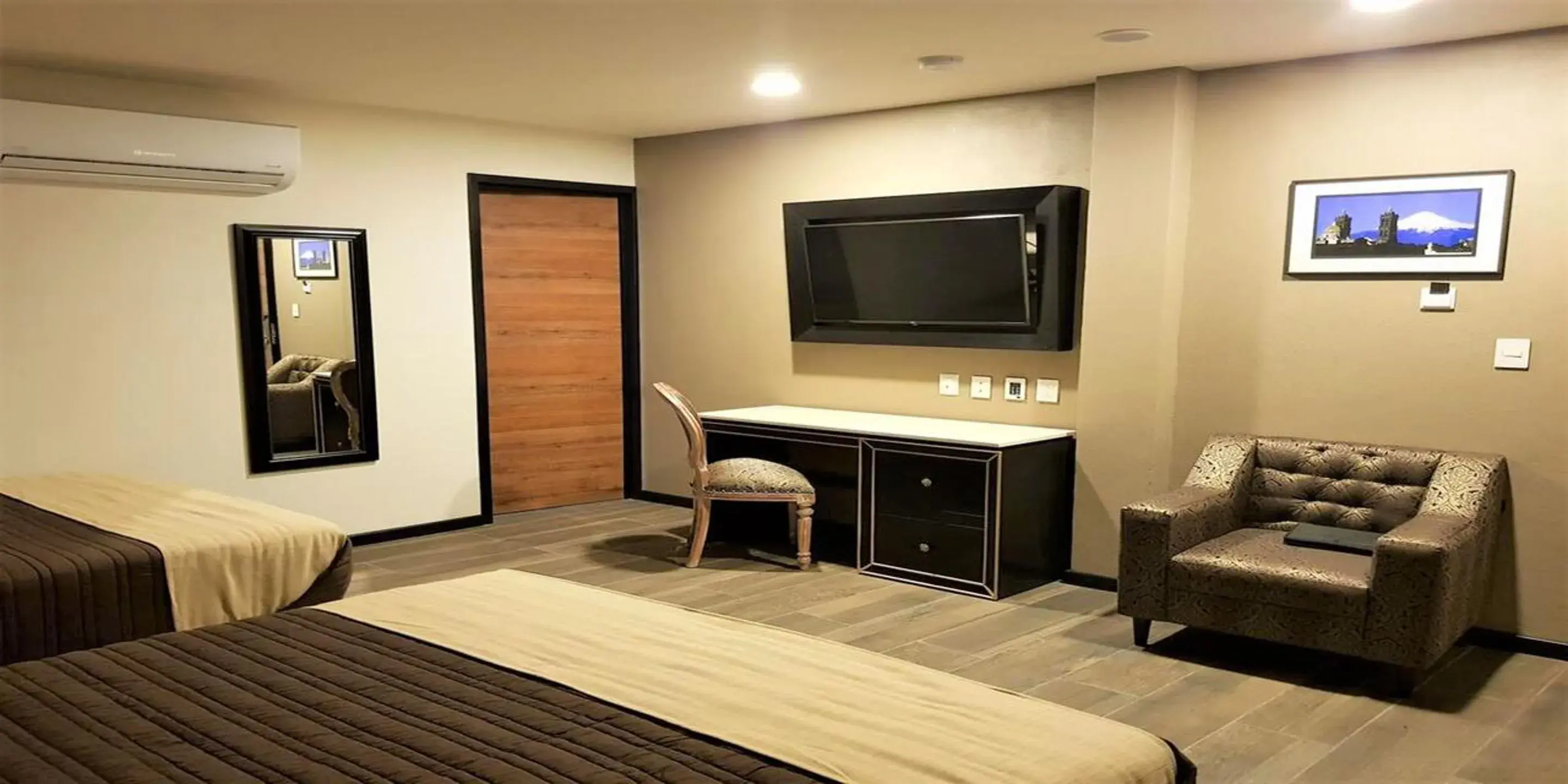 Twin Room in Mansion Azul Cholula Twin Room in Mansion Azul Cholula