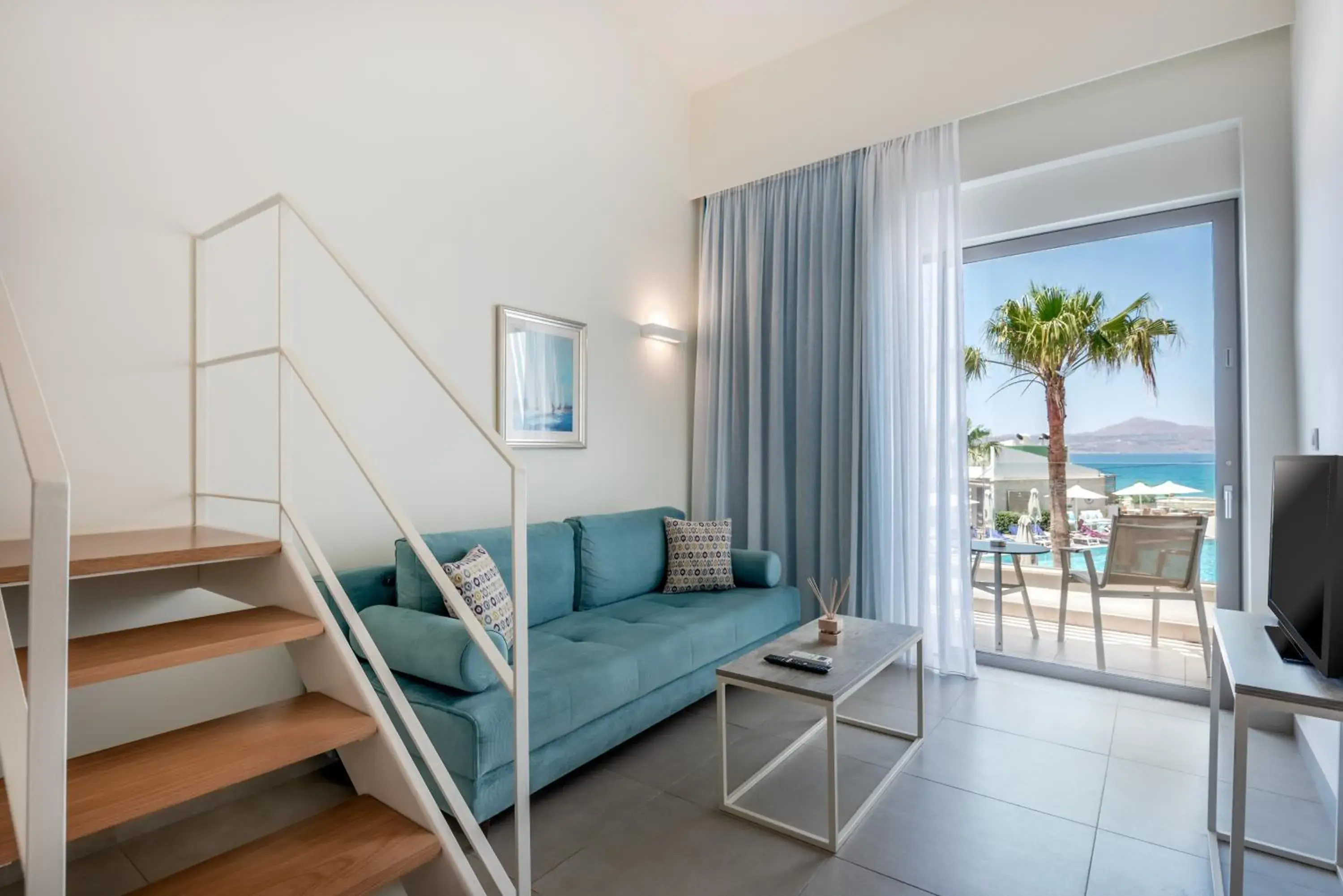 Executive Loft Suite with Pool View/ Sea View in Aloe Boutique Hotel & Suites - adults only Executive Loft Suite with Pool View/ Sea View in Aloe Boutique Hotel & Suites - adults only