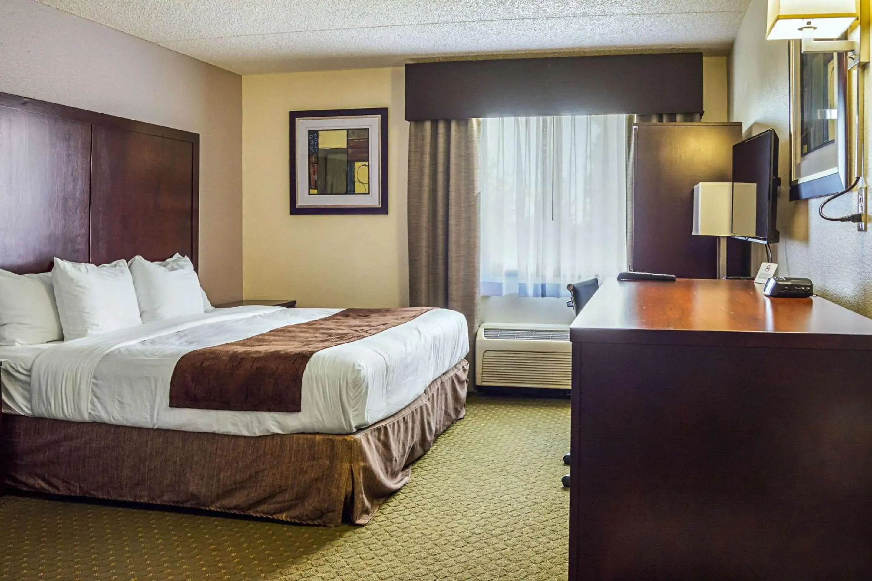 King Room with Roll-In Shower - Accessible/Non-Smoking in Quality Inn & Suites Clackamas - Portland King Room with Roll-In Shower - Accessible/Non-Smoking in Quality Inn & Suites Clackamas - Portland