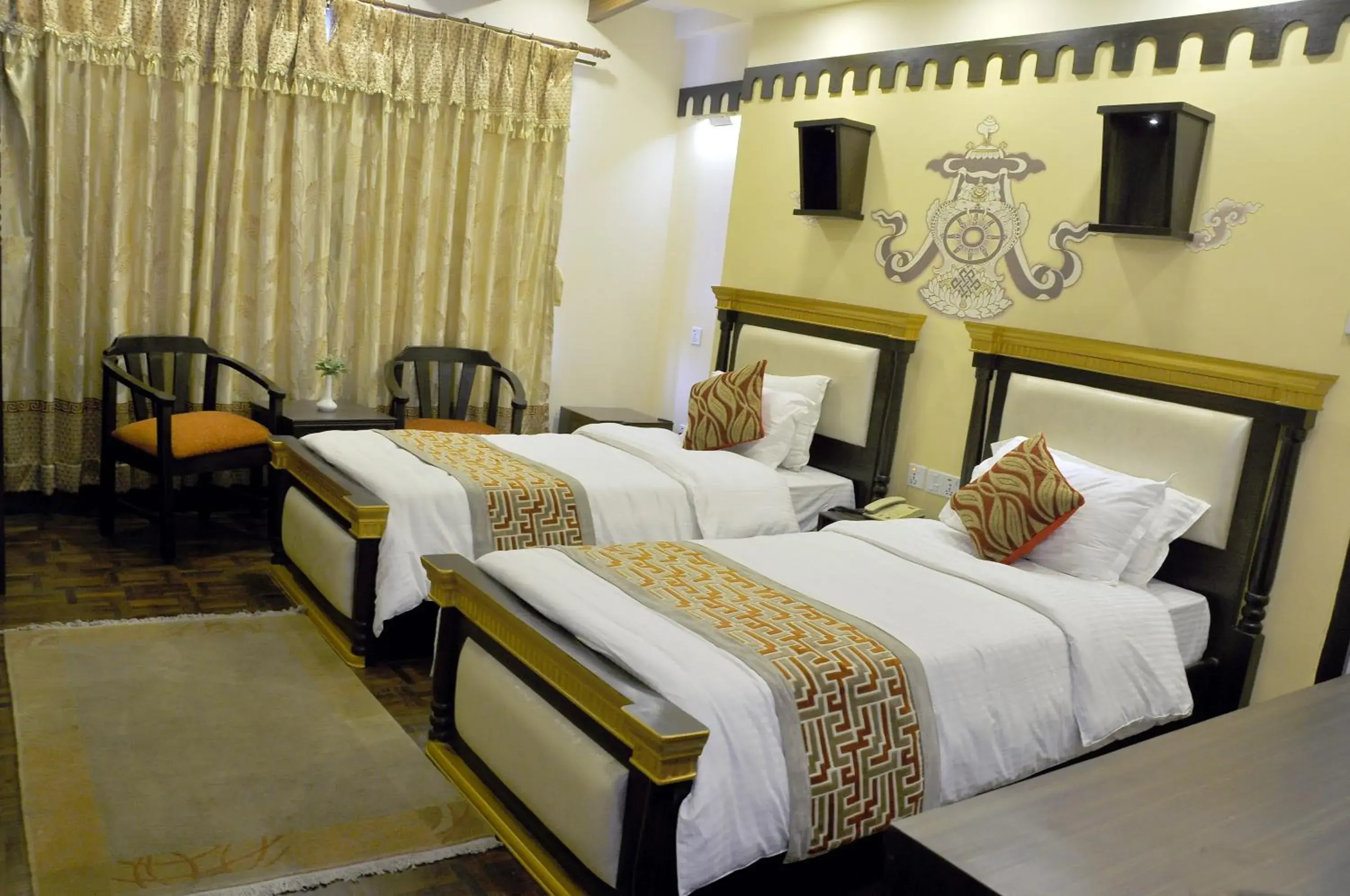 Deluxe Twin Room - single occupancy - 15% off on Food and Beverage, 15% off Spa, 24-hour Check in and free welcome drink in Hotel Encounter Nepal & Spa Deluxe Twin Room - single occupancy - 15% off on Food and Beverage, 15% off Spa, 24-hour Check in and free welcome drink in Hotel Encounter Nepal & Spa