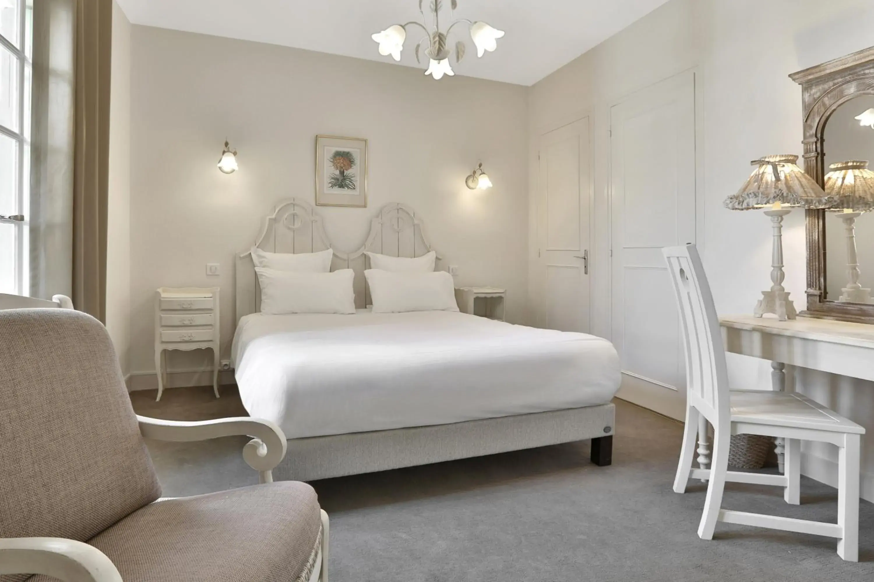 Double Room with Terrace in Hotel Restaurant Charbonnel Double Room with Terrace in Hotel Restaurant Charbonnel