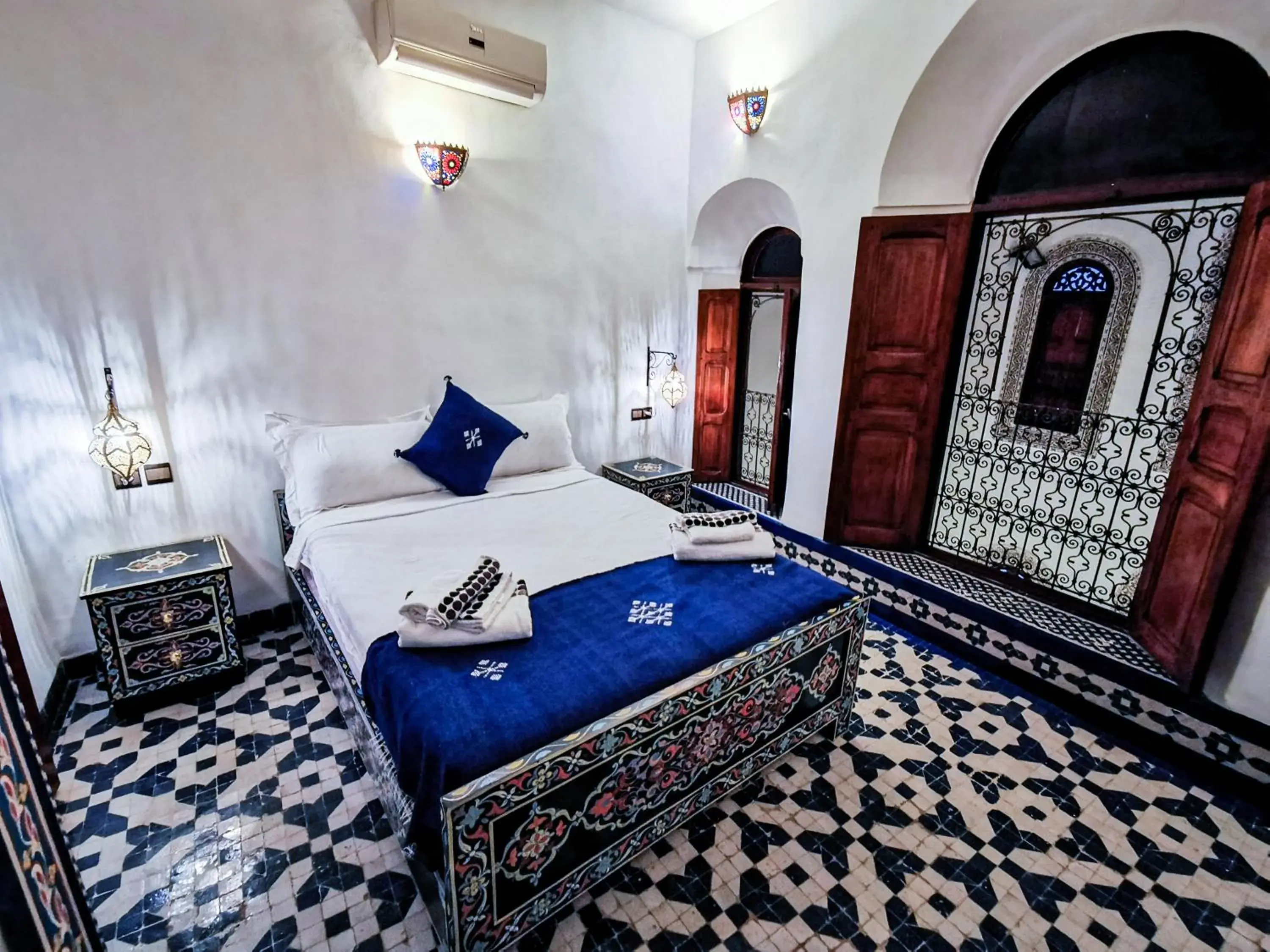 Chaouen Room - single occupancy in Riad Farah Chaouen Room - single occupancy in Riad Farah