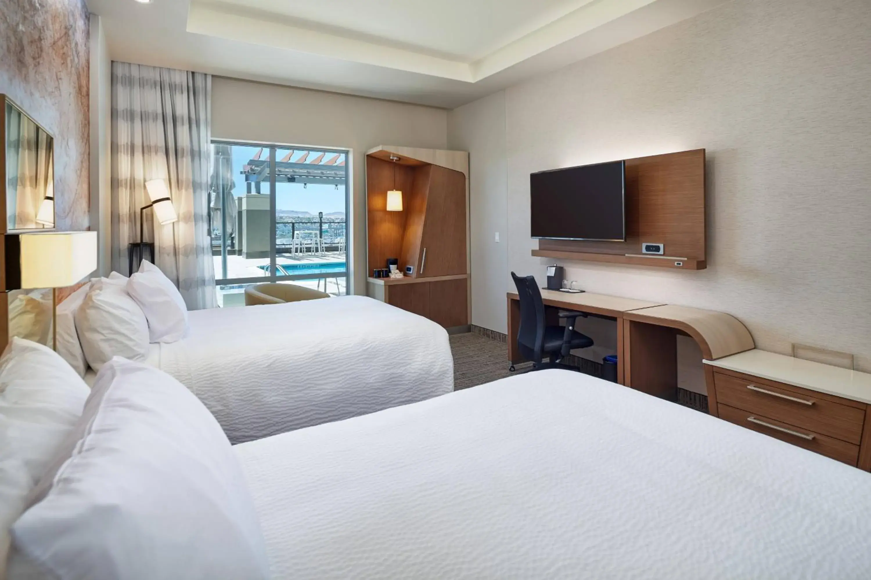 Double Queen Room in Courtyard By Marriott El Paso Downtown/Convention Center Double Queen Room in Courtyard By Marriott El Paso Downtown/Convention Center