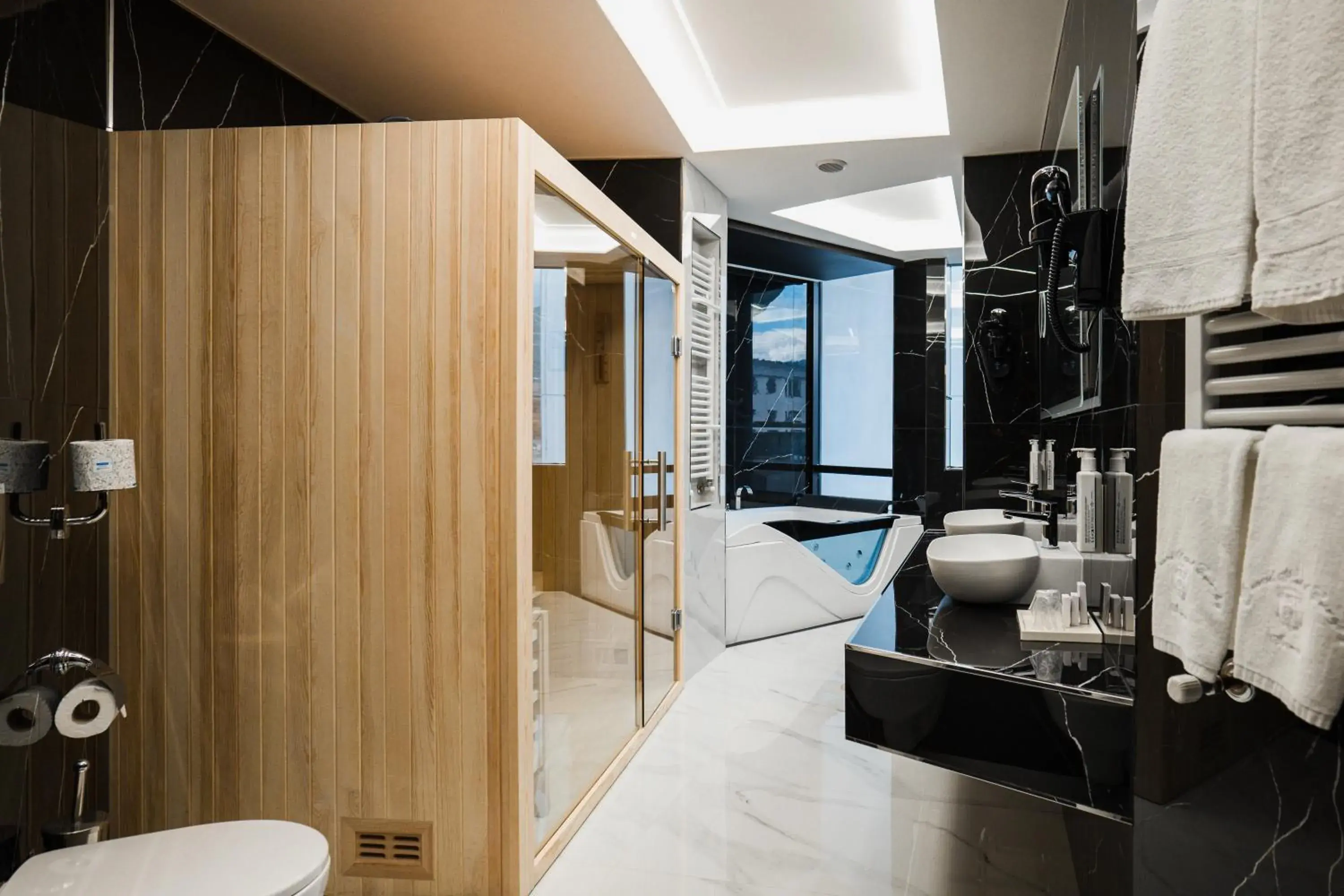 Junior Suite with Sauna in Grand Hotel Europa Junior Suite with Sauna in Grand Hotel Europa