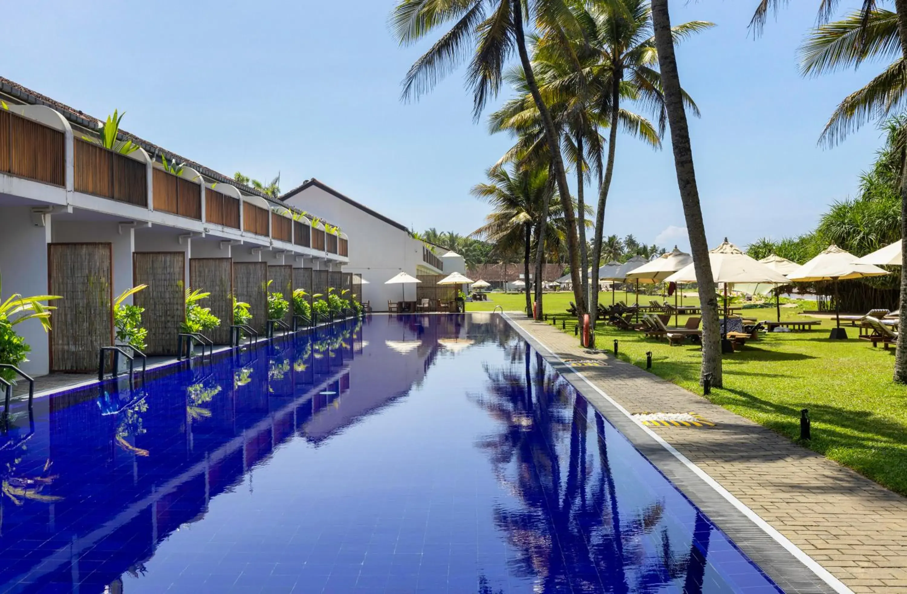 Luxury Sea View room with Direct Pool Access and Terrace - single occupancy - Early check in/Late check out on availability + 10% Discount on Food/Beverages & Balinese Spa in EKHO Surf Bentota Luxury Sea View room with Direct Pool Access and Terrace - single occupancy - Early check in/Late check out on availability + 10% Discount on Food/Beverages & Balinese Spa in EKHO Surf Bentota