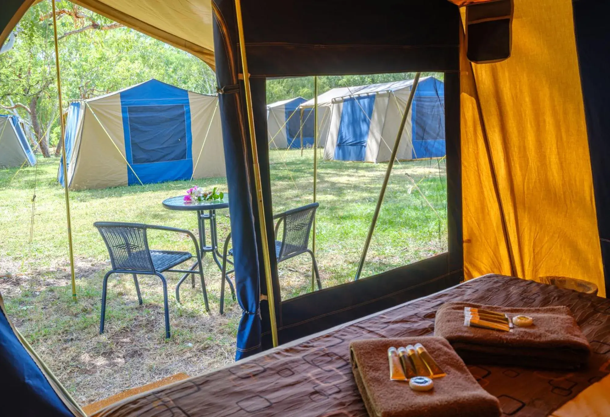 Station Tent - Twin in The Station at El Questro Station Tent - Twin in The Station at El Questro