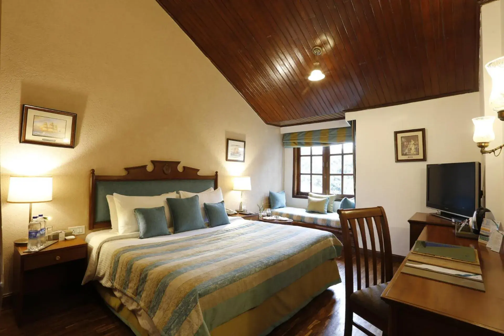 Duplex Room with Evening Hi Tea, 10% discount on Food, Spa & Soft Beverages in The Naini Retreat, Nainital by Leisure Hotels Duplex Room with Evening Hi Tea, 10% discount on Food, Spa & Soft Beverages in The Naini Retreat, Nainital by Leisure Hotels